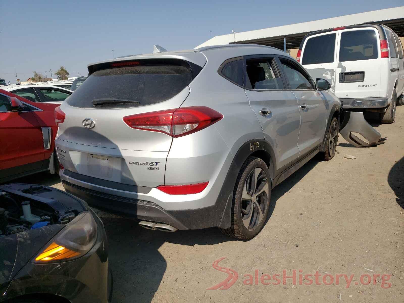 KM8J3CA28GU056764 2016 HYUNDAI TUCSON