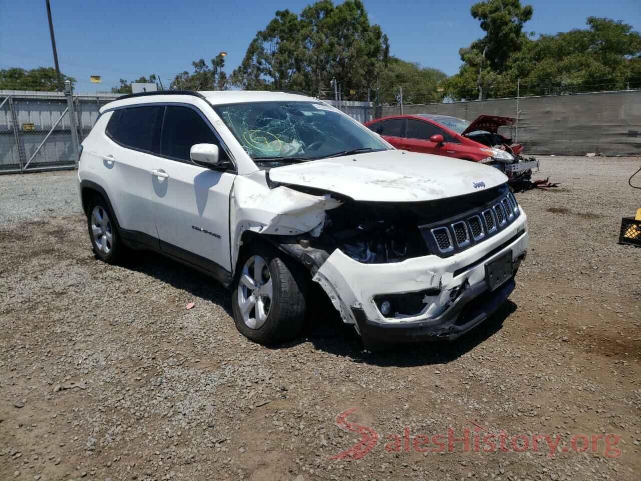 3C4NJCBB2LT166160 2020 JEEP COMPASS