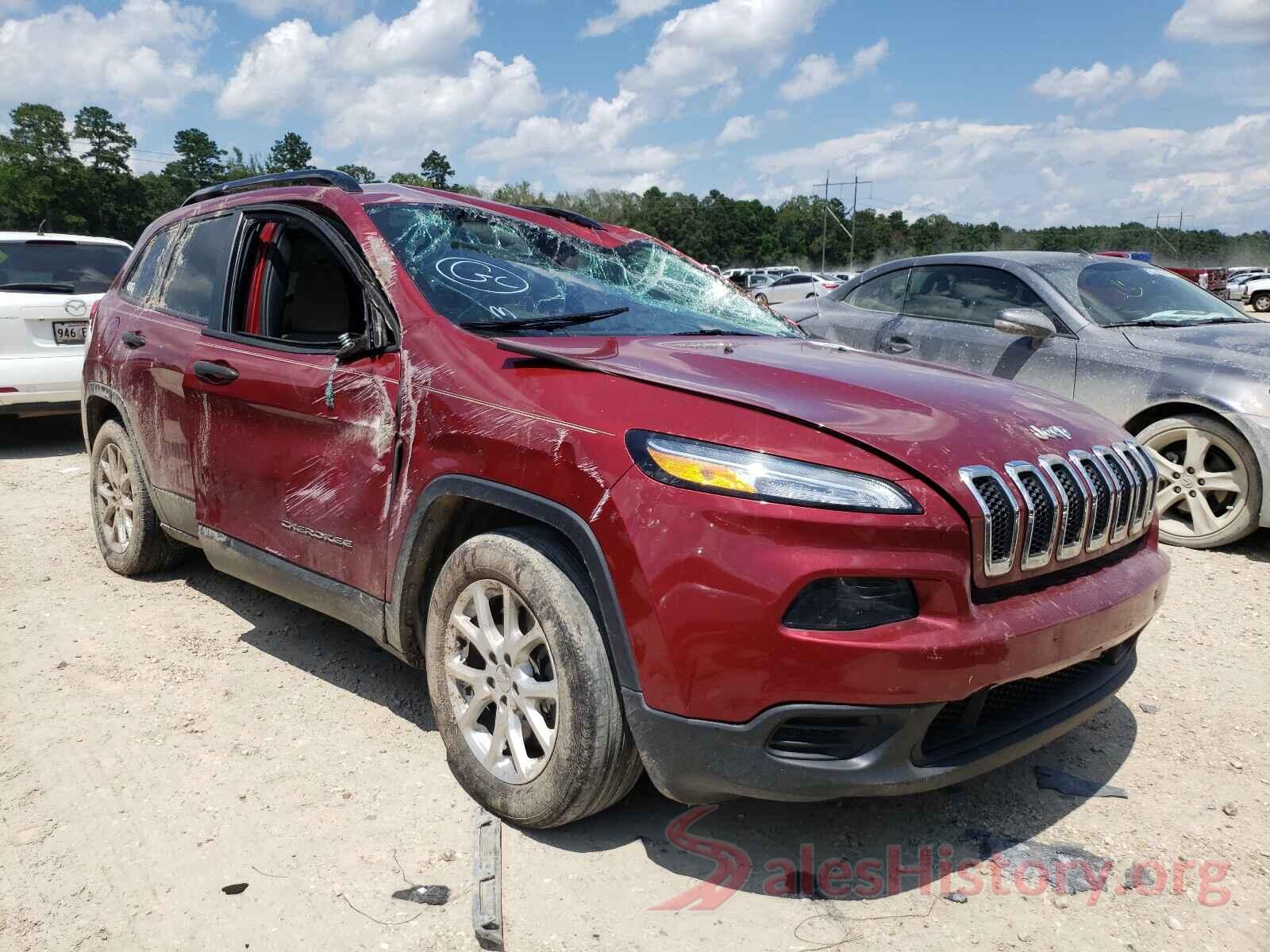 1C4PJLAB9GW171754 2016 JEEP CHEROKEE