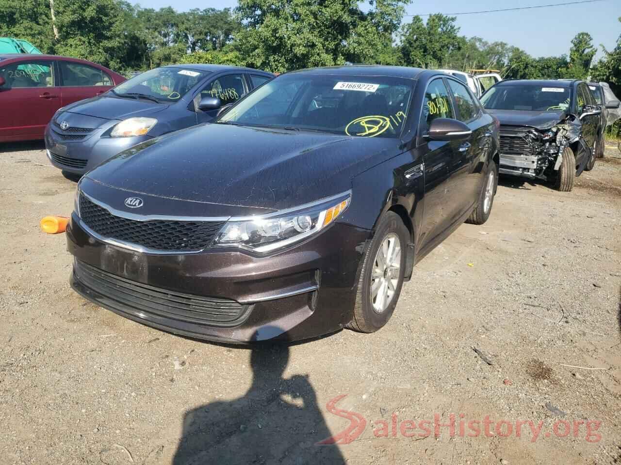 KNAGT4L37J5234771 2018 KIA OPTIMA