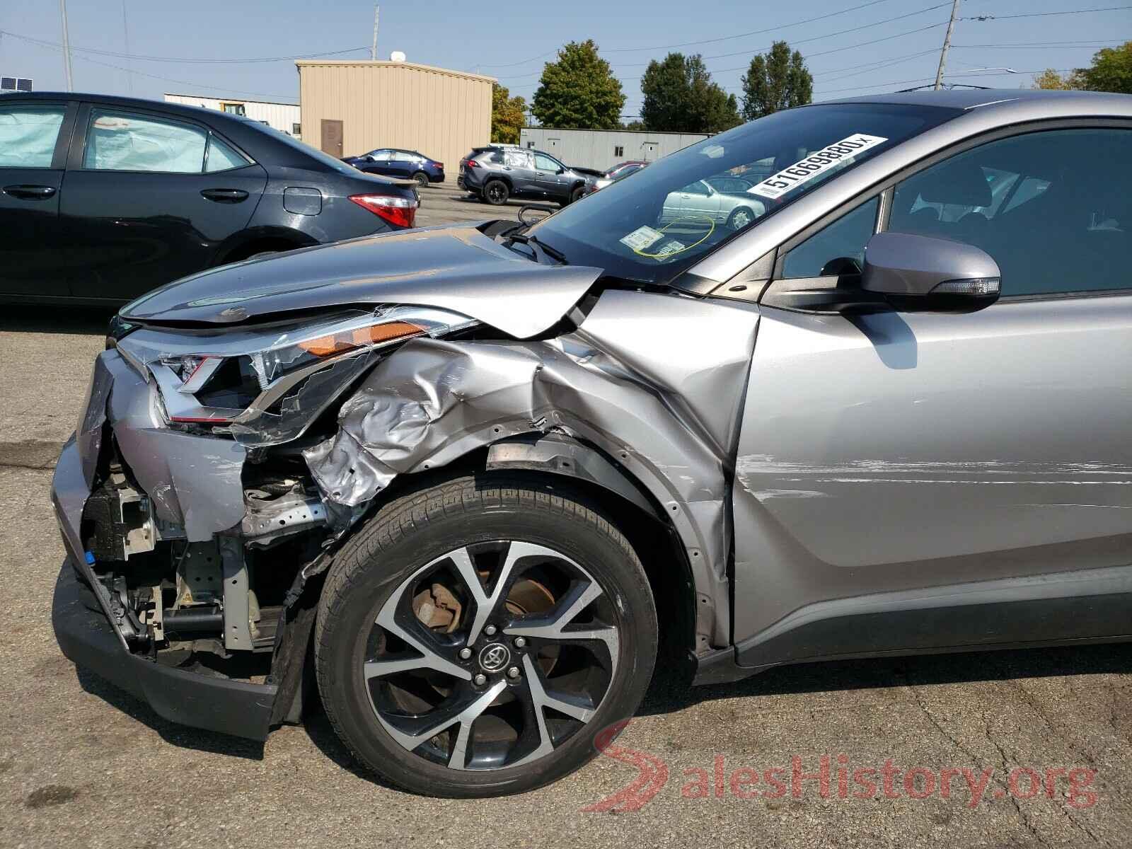 NMTKHMBX5JR000740 2018 TOYOTA C-HR