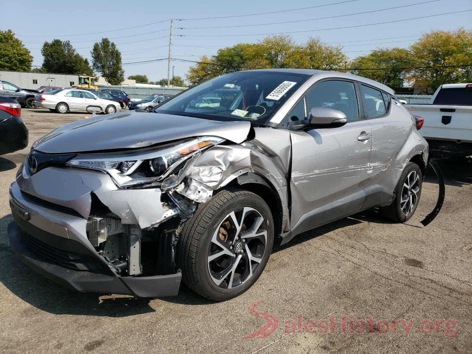 NMTKHMBX5JR000740 2018 TOYOTA C-HR