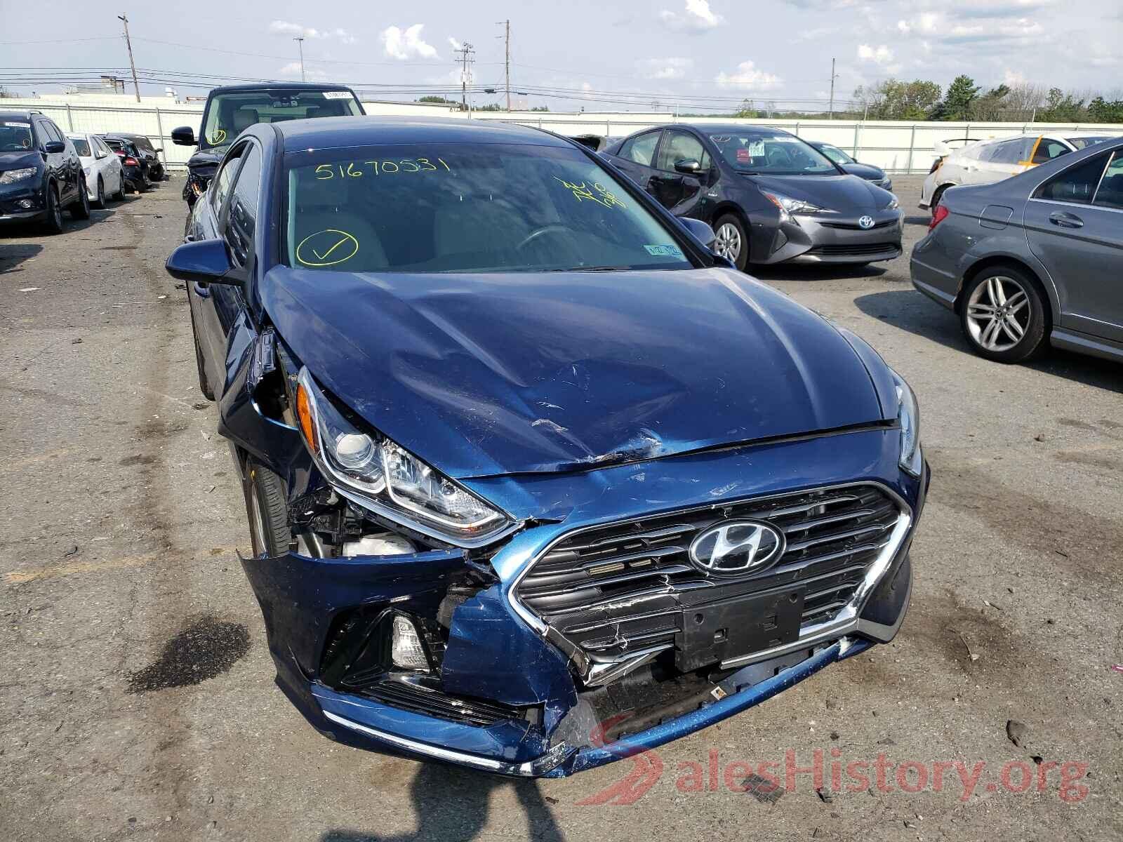 5NPE24AF9KH813272 2019 HYUNDAI SONATA