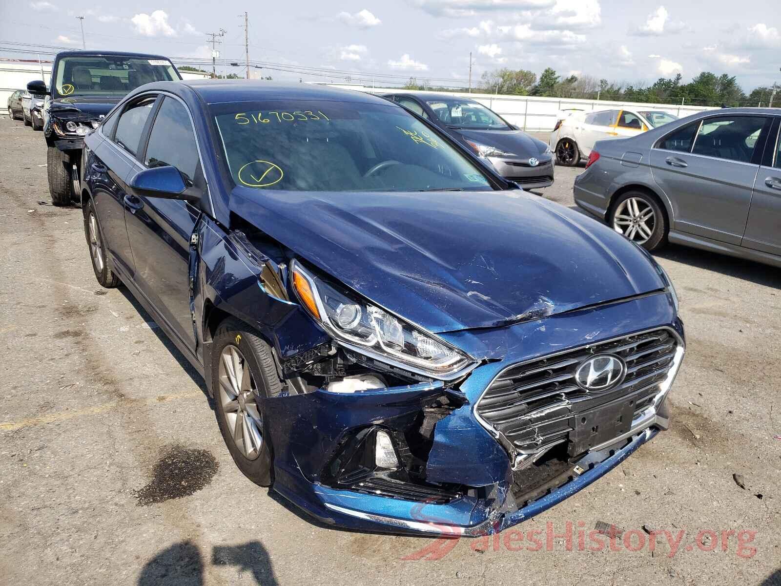 5NPE24AF9KH813272 2019 HYUNDAI SONATA