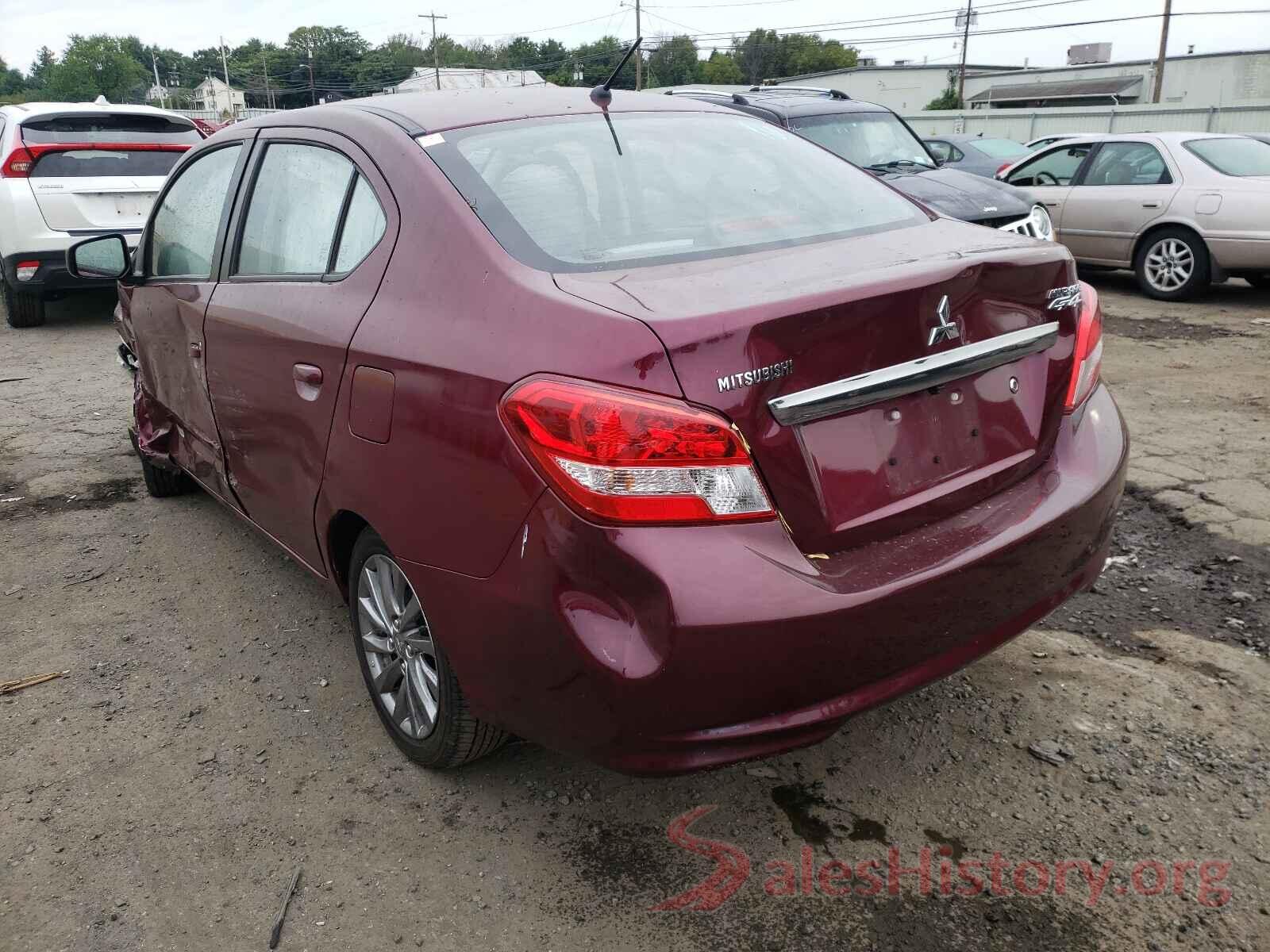 ML32F3FJ4KHF14467 2019 MITSUBISHI MIRAGE