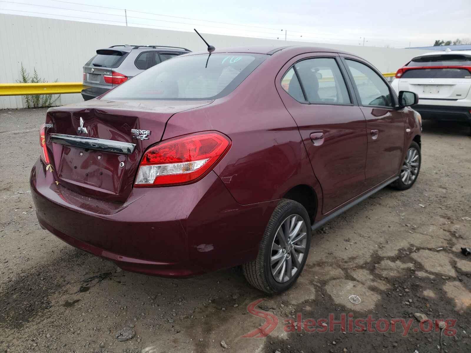 ML32F3FJ4KHF14467 2019 MITSUBISHI MIRAGE