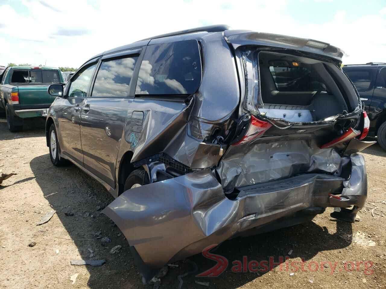 5TDKZ3DC0LS041928 2020 TOYOTA SIENNA