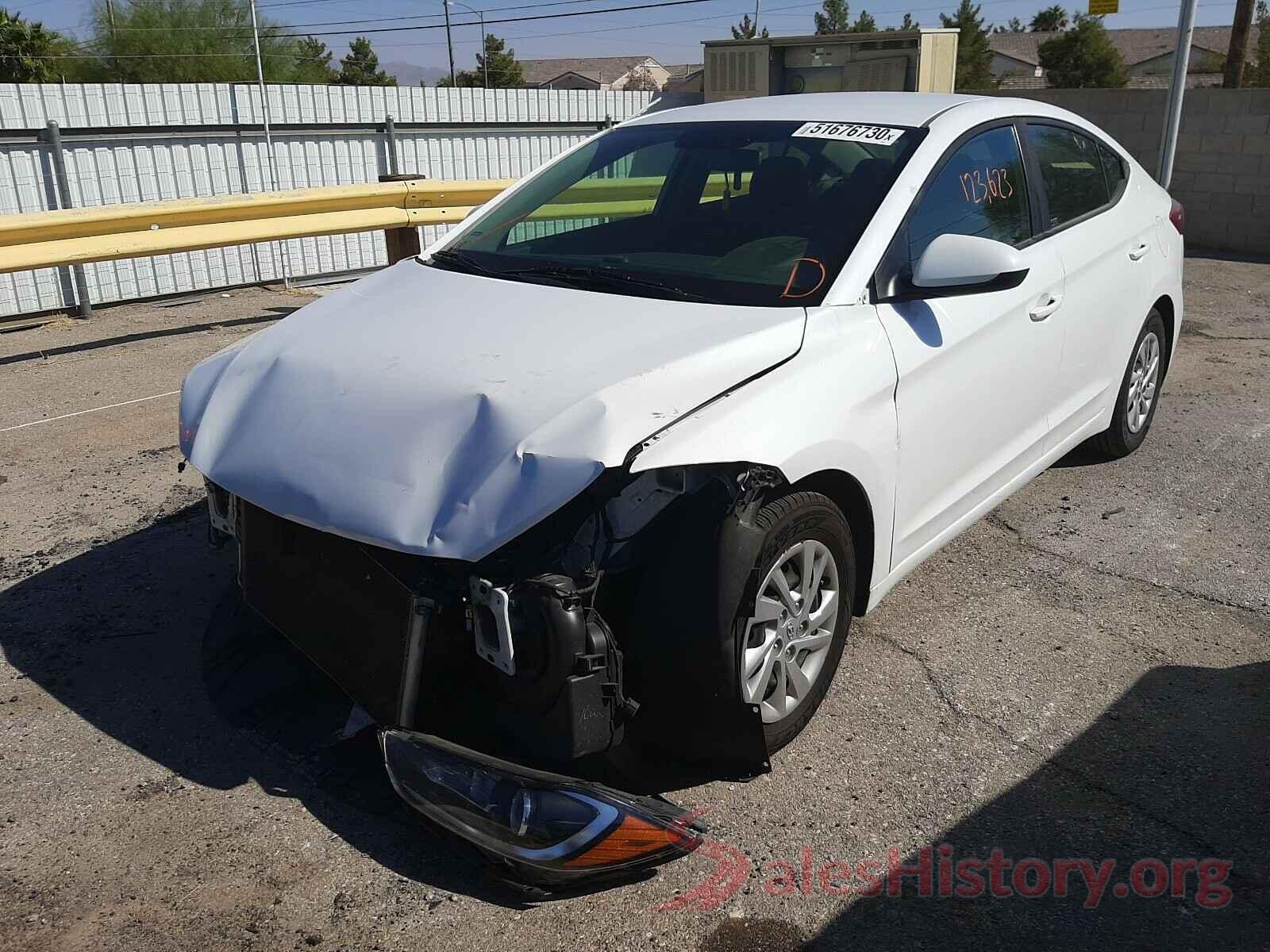 5NPD74LF4JH262354 2018 HYUNDAI ELANTRA