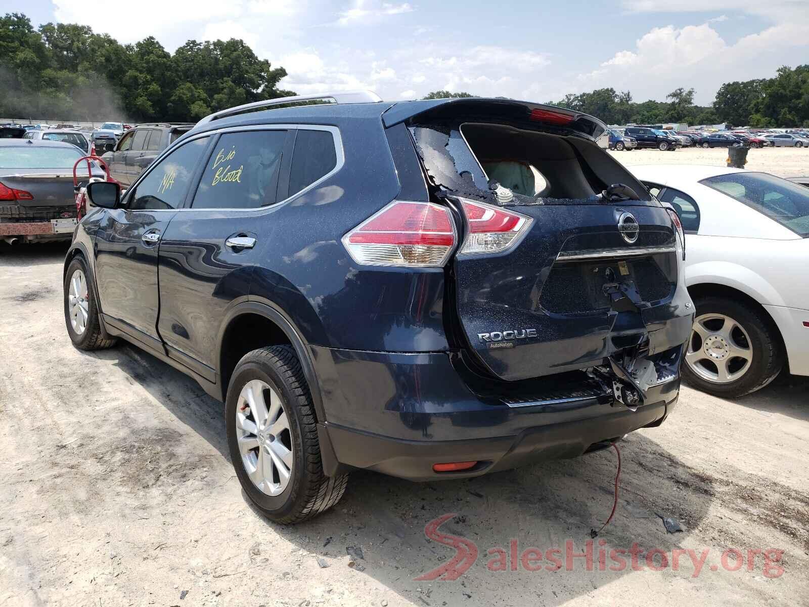 KNMAT2MT7GP718612 2016 NISSAN ROGUE