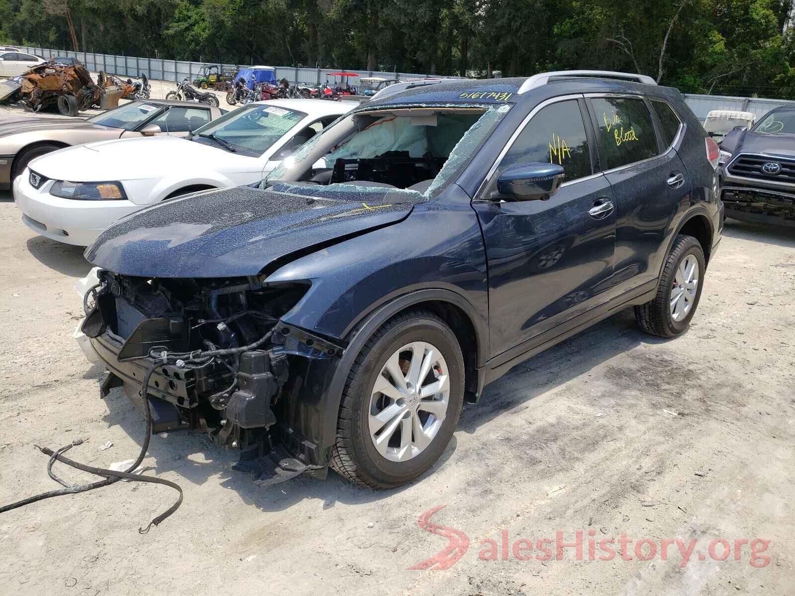 KNMAT2MT7GP718612 2016 NISSAN ROGUE