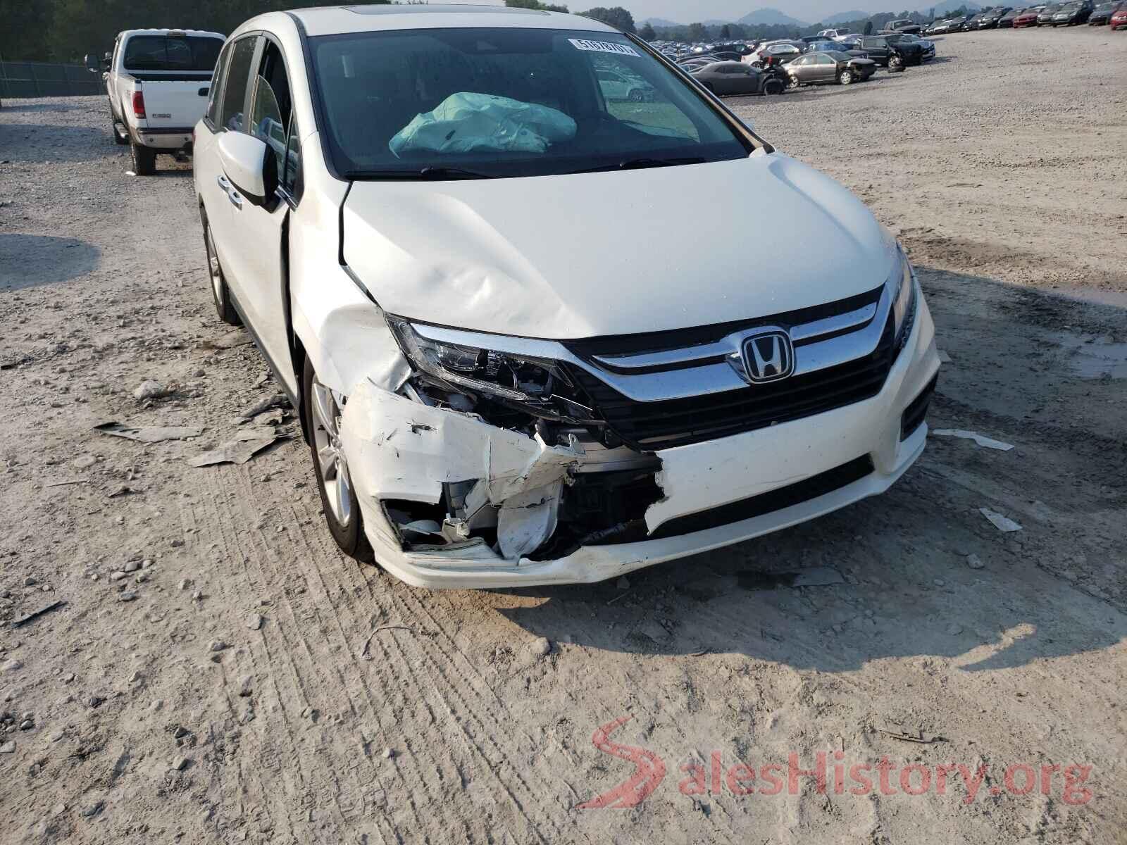 5FNRL6H76KB057682 2019 HONDA ODYSSEY