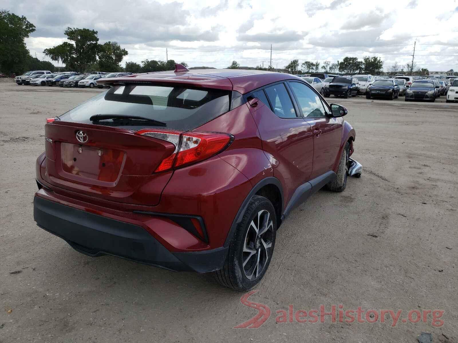 NMTKHMBX5JR013262 2018 TOYOTA C-HR