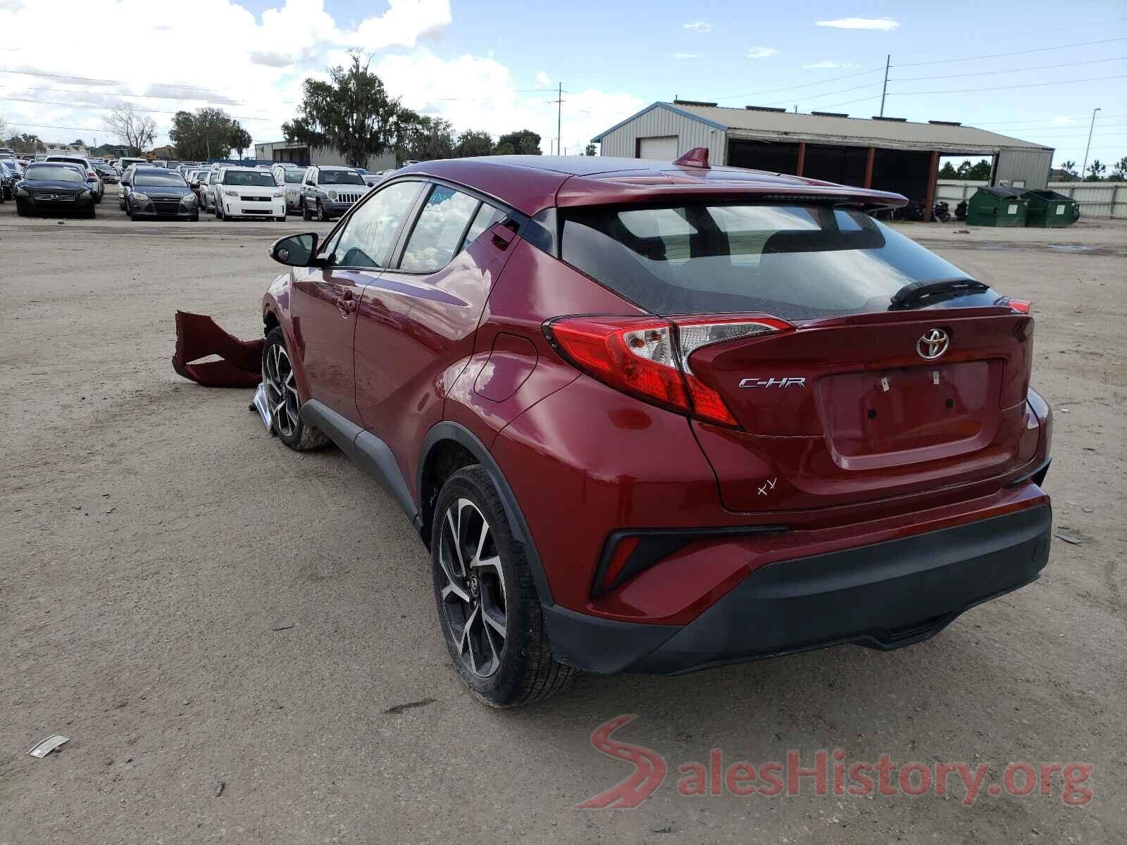 NMTKHMBX5JR013262 2018 TOYOTA C-HR