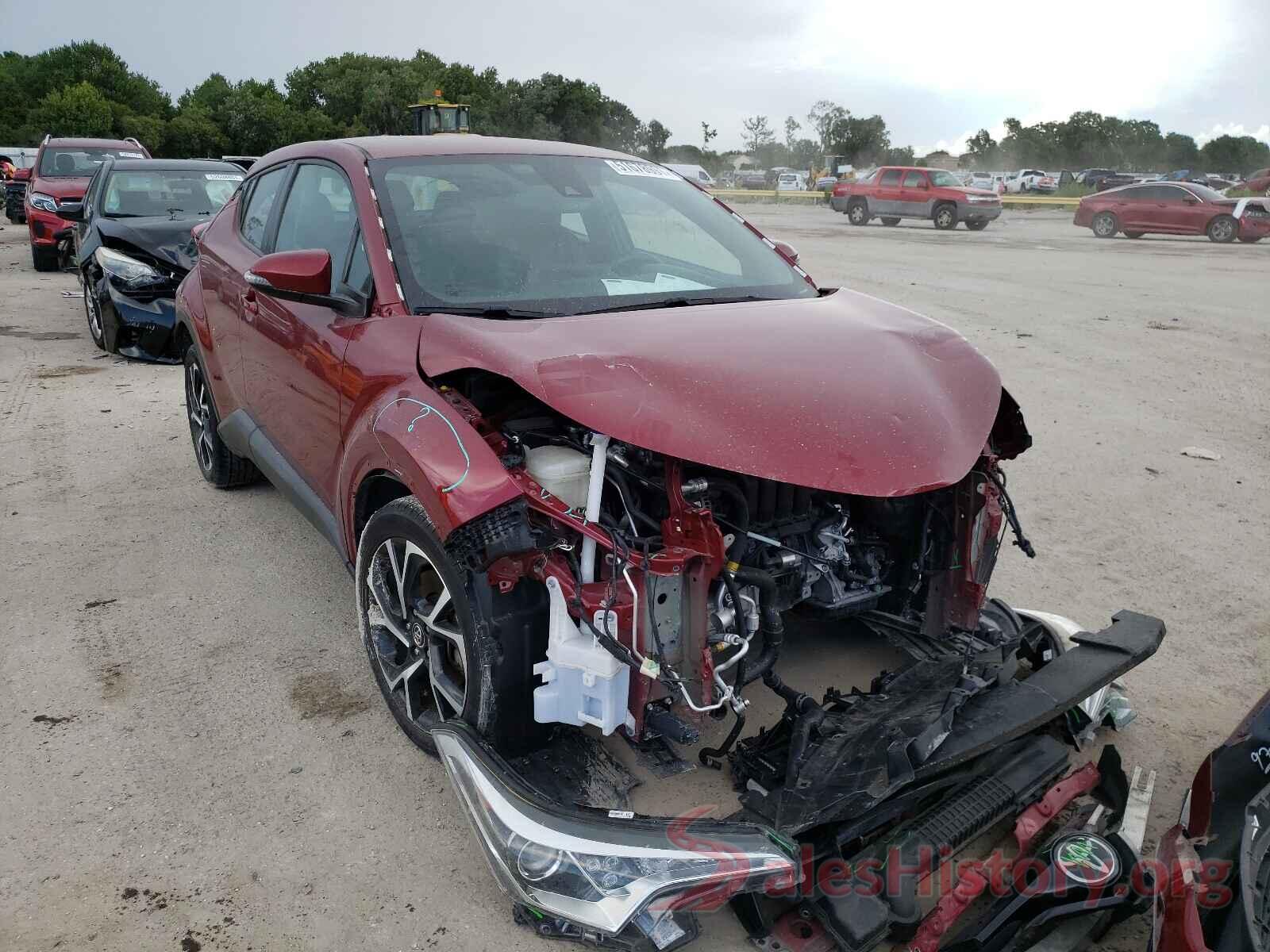 NMTKHMBX5JR013262 2018 TOYOTA C-HR