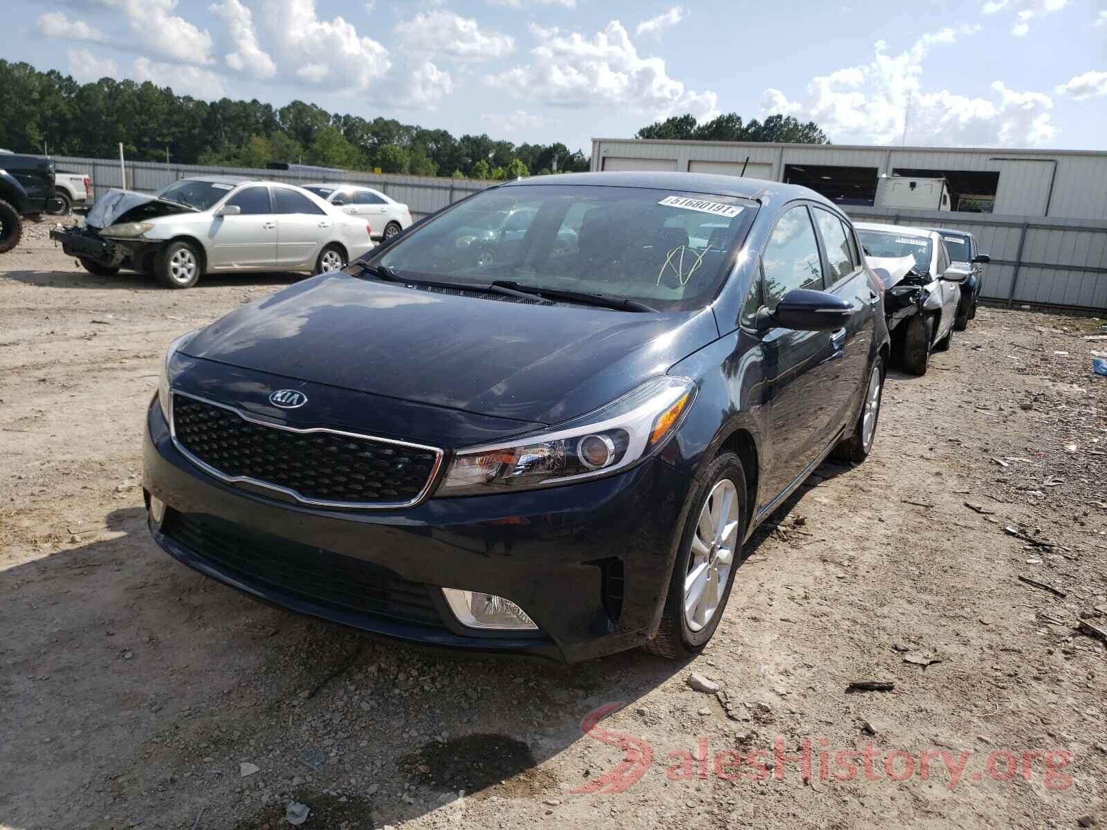 KNAFK5A84H5721164 2017 KIA FORTE