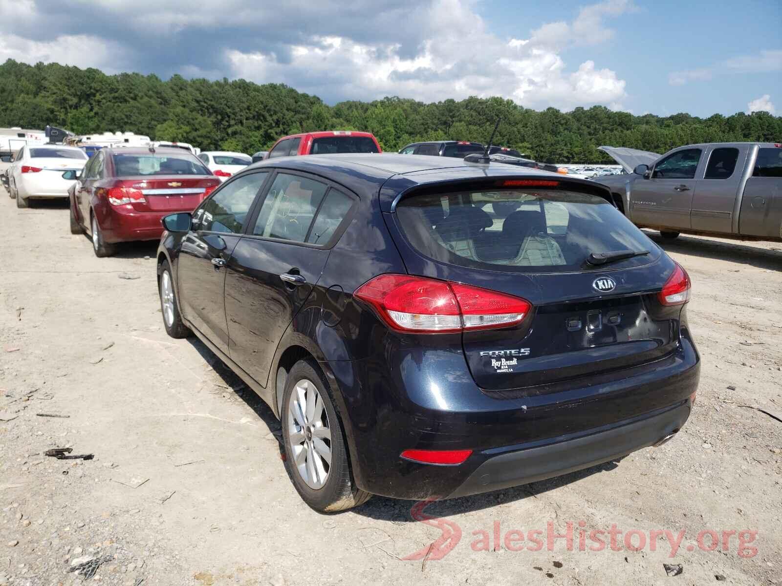 KNAFK5A84H5721164 2017 KIA FORTE