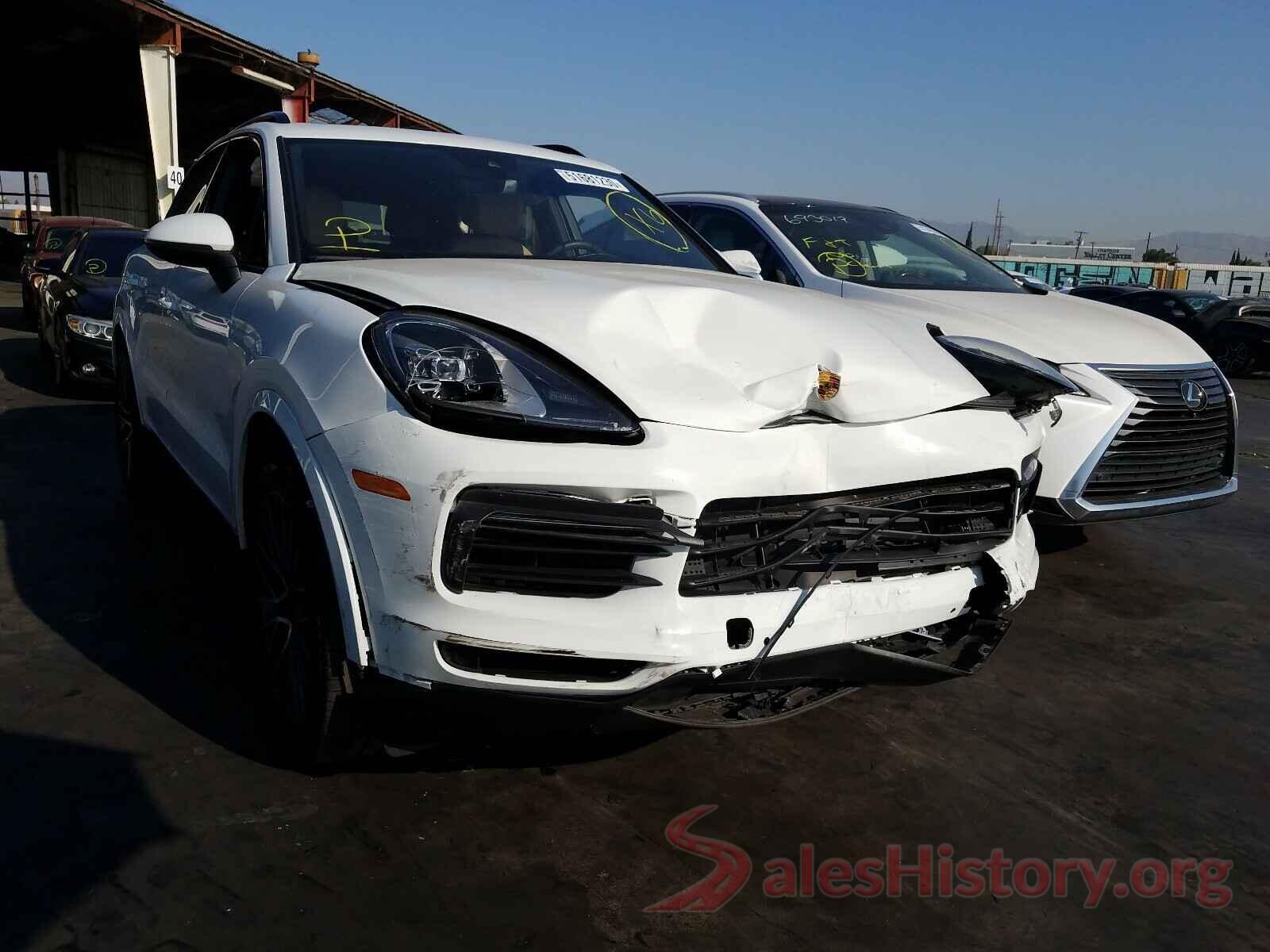 WP1AA2AY2KDA03669 2019 PORSCHE CAYENNE