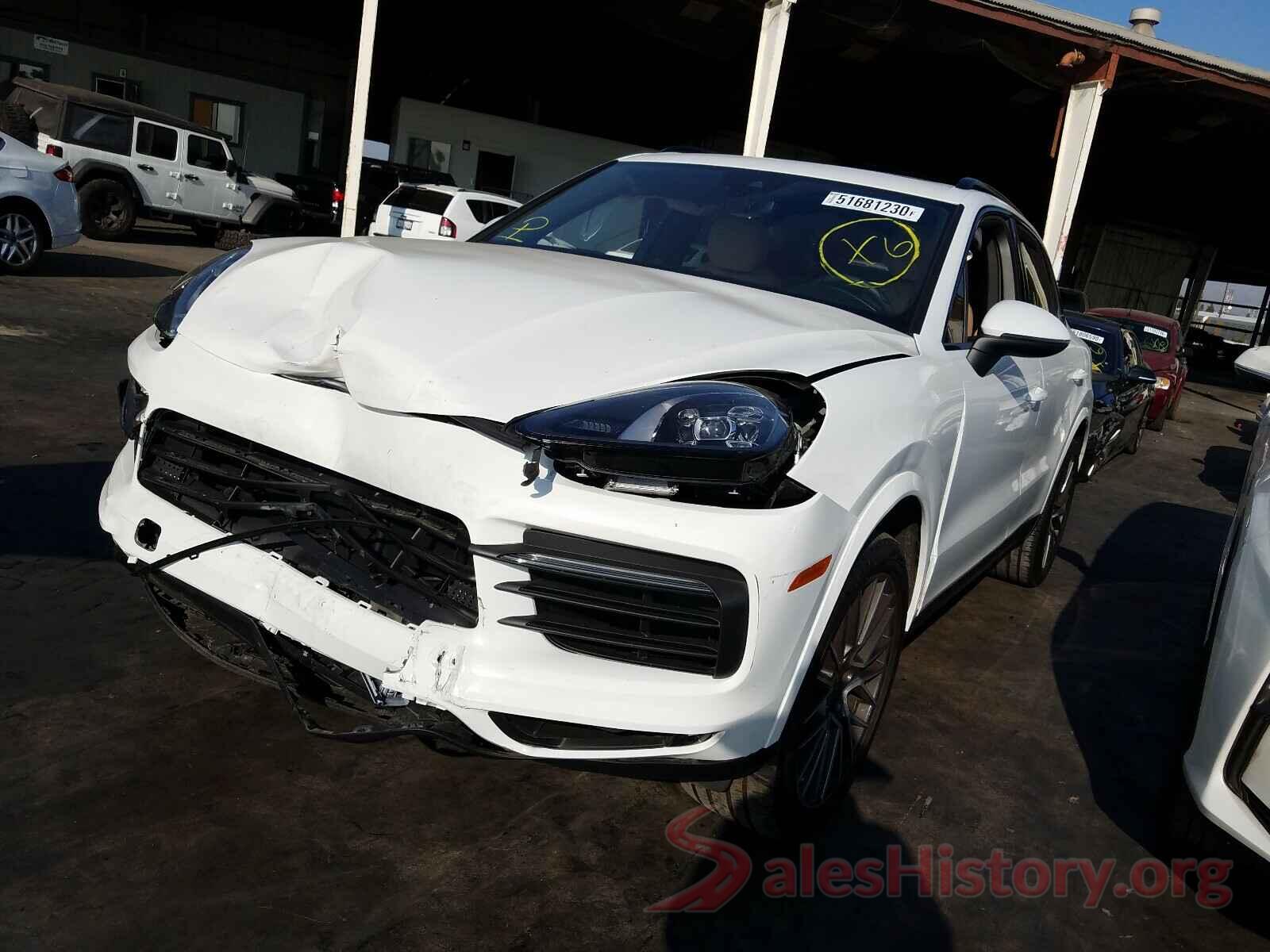 WP1AA2AY2KDA03669 2019 PORSCHE CAYENNE