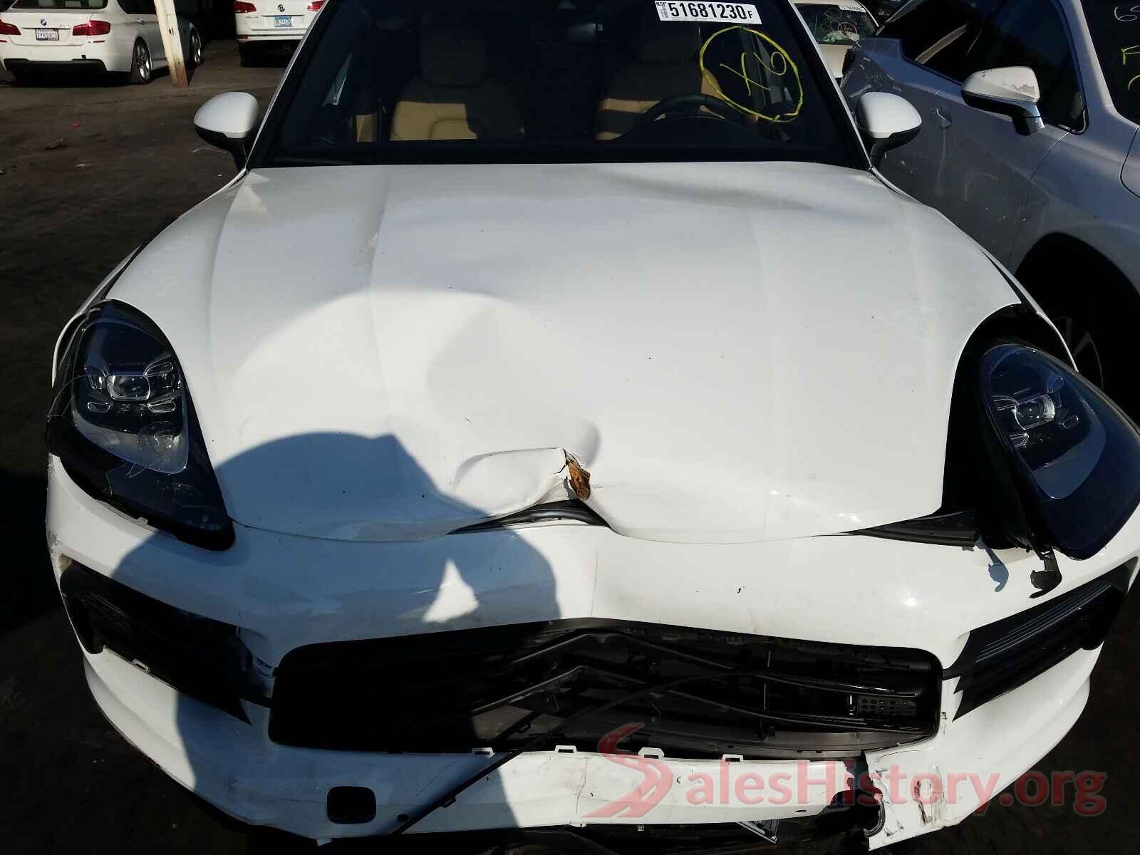 WP1AA2AY2KDA03669 2019 PORSCHE CAYENNE