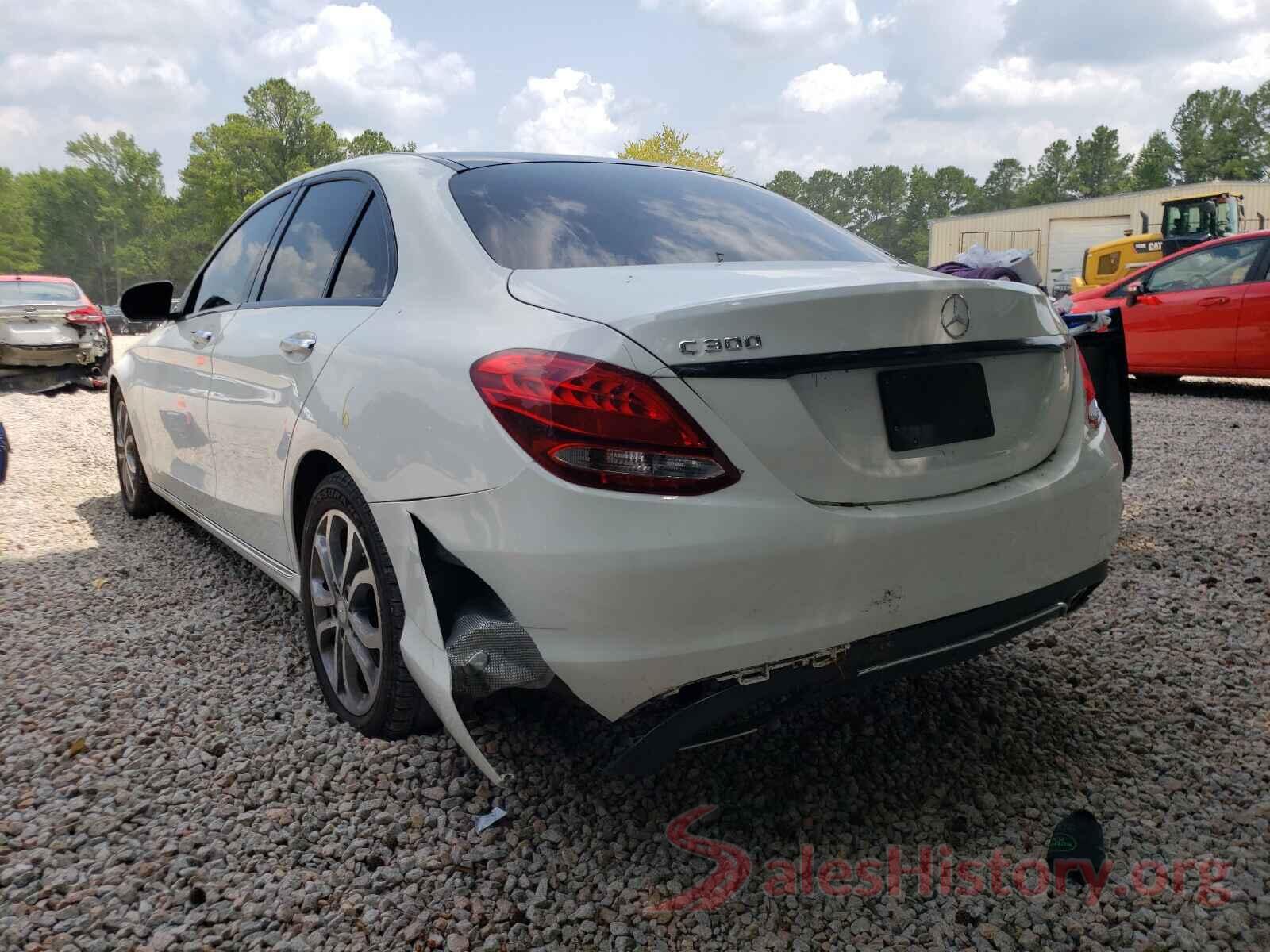 WDDWF4JB6GR142459 2016 MERCEDES-BENZ C-CLASS