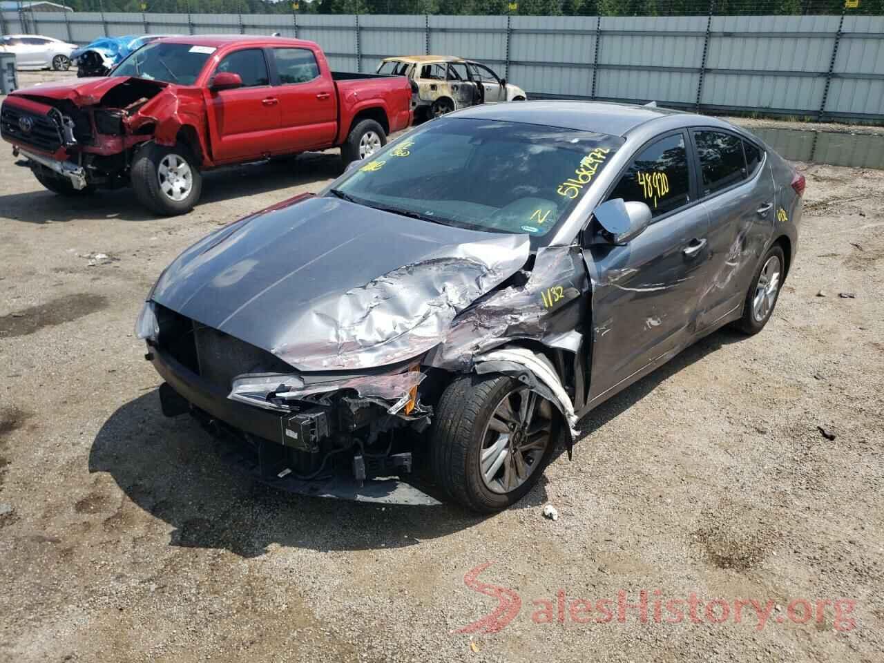 KMHD84LFXKU844801 2019 HYUNDAI ELANTRA