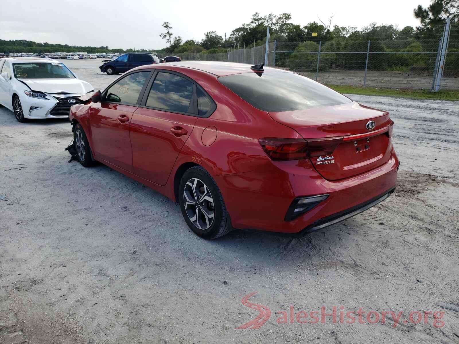 3KPF24AD5LE237298 2020 KIA FORTE