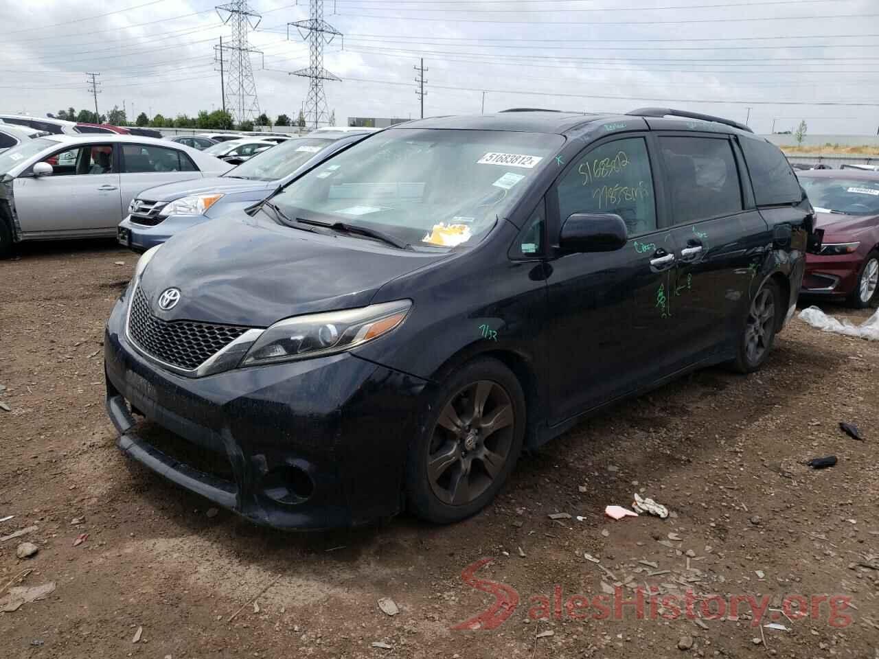 5TDXK3DC8FS569926 2015 TOYOTA SIENNA