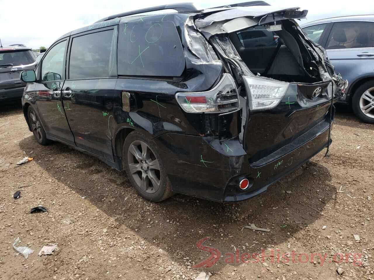 5TDXK3DC8FS569926 2015 TOYOTA SIENNA