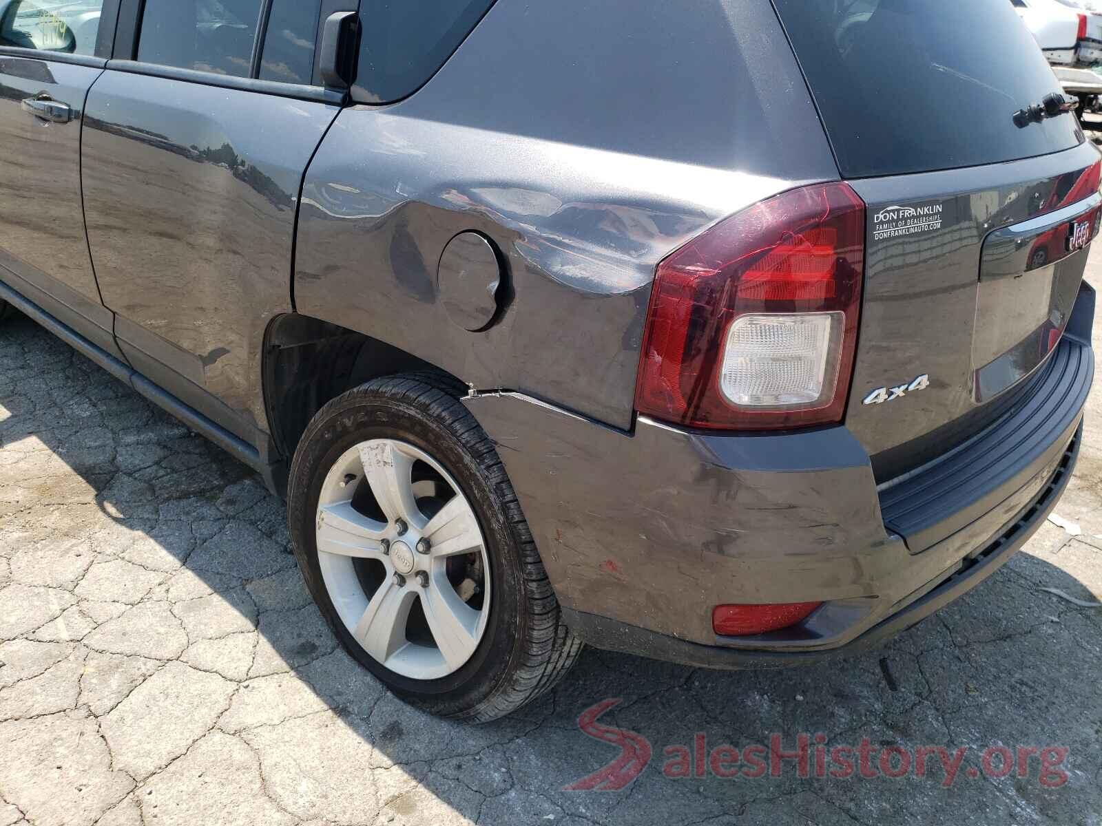 1C4NJDEB0HD167595 2017 JEEP COMPASS