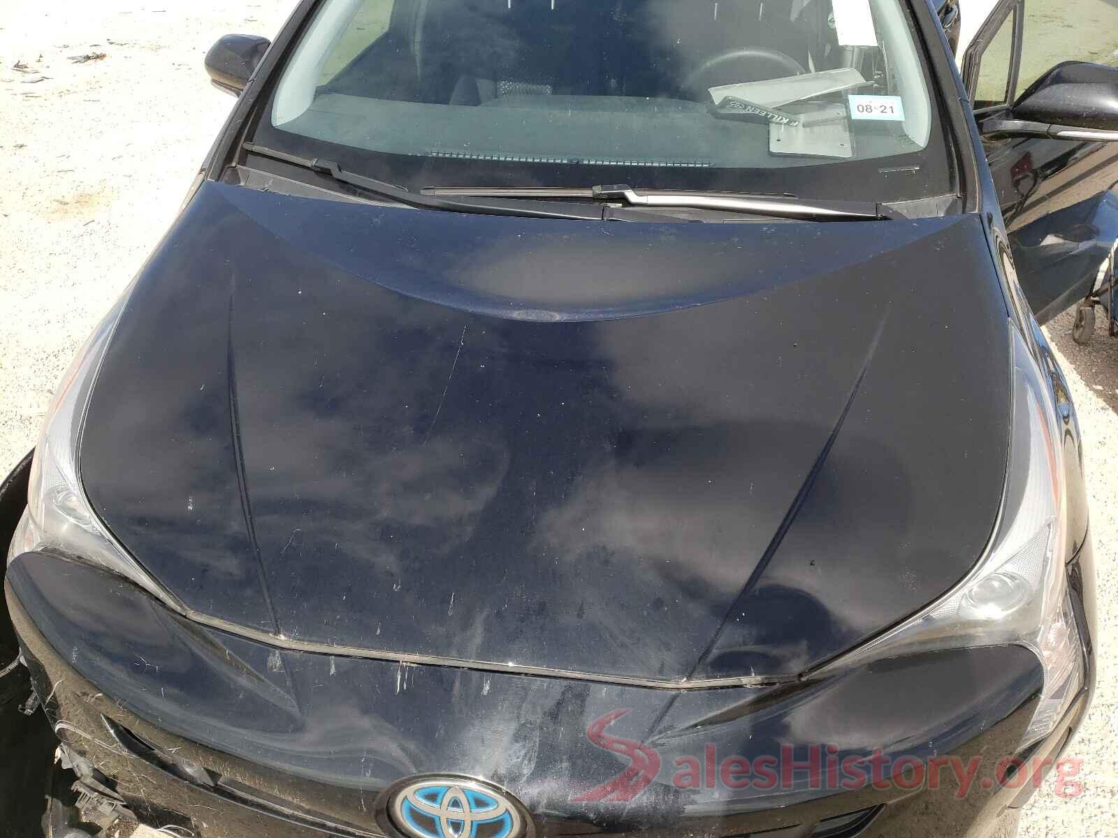 JTDKARFU5J3545356 2018 TOYOTA PRIUS