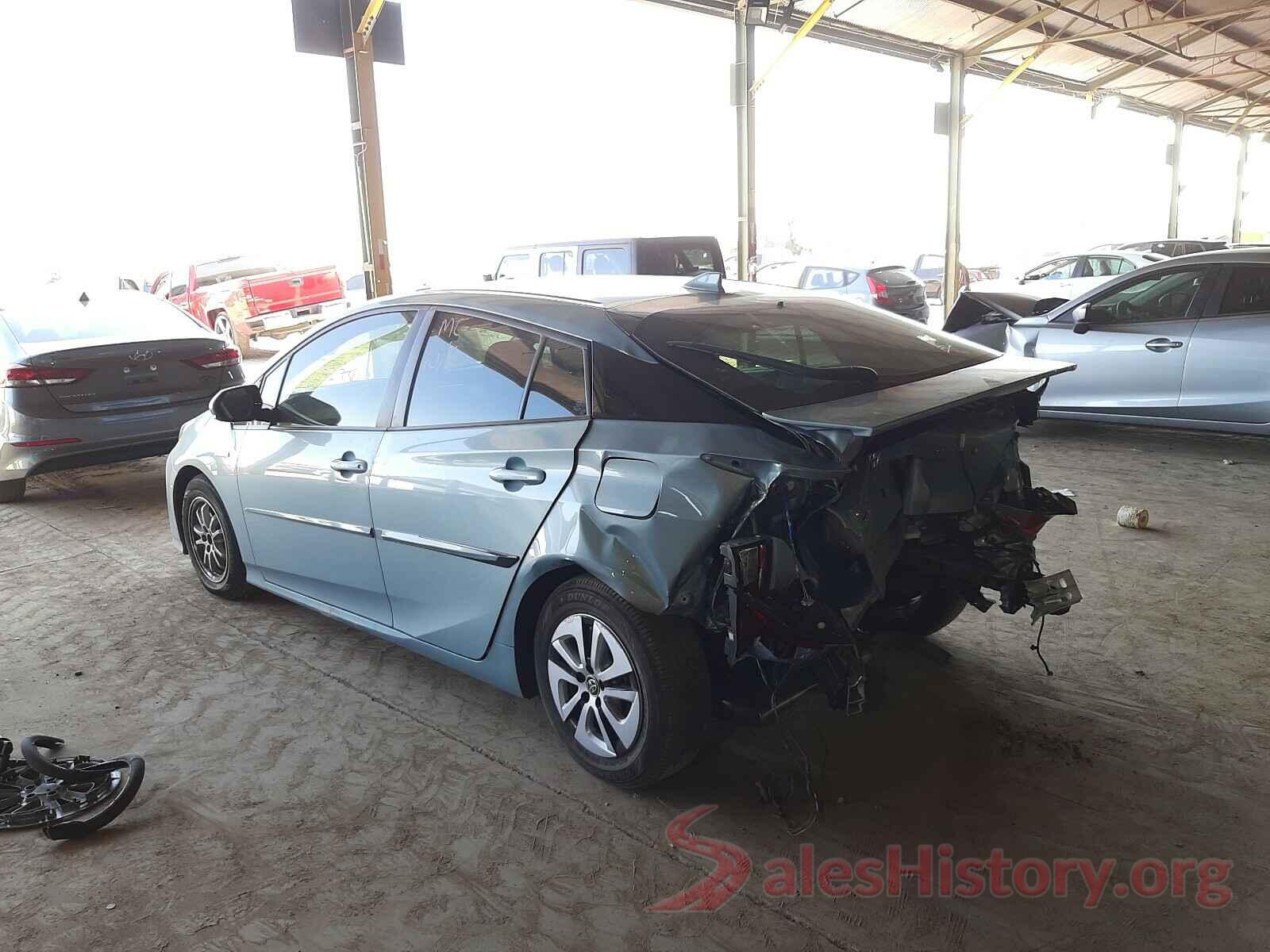 JTDKBRFU0J3588161 2018 TOYOTA PRIUS