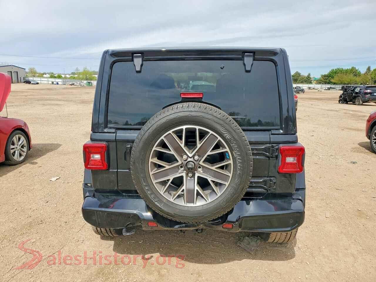 2023 JEEP WRANGLER VIN 1C4HJXEG8PW531257, left side view