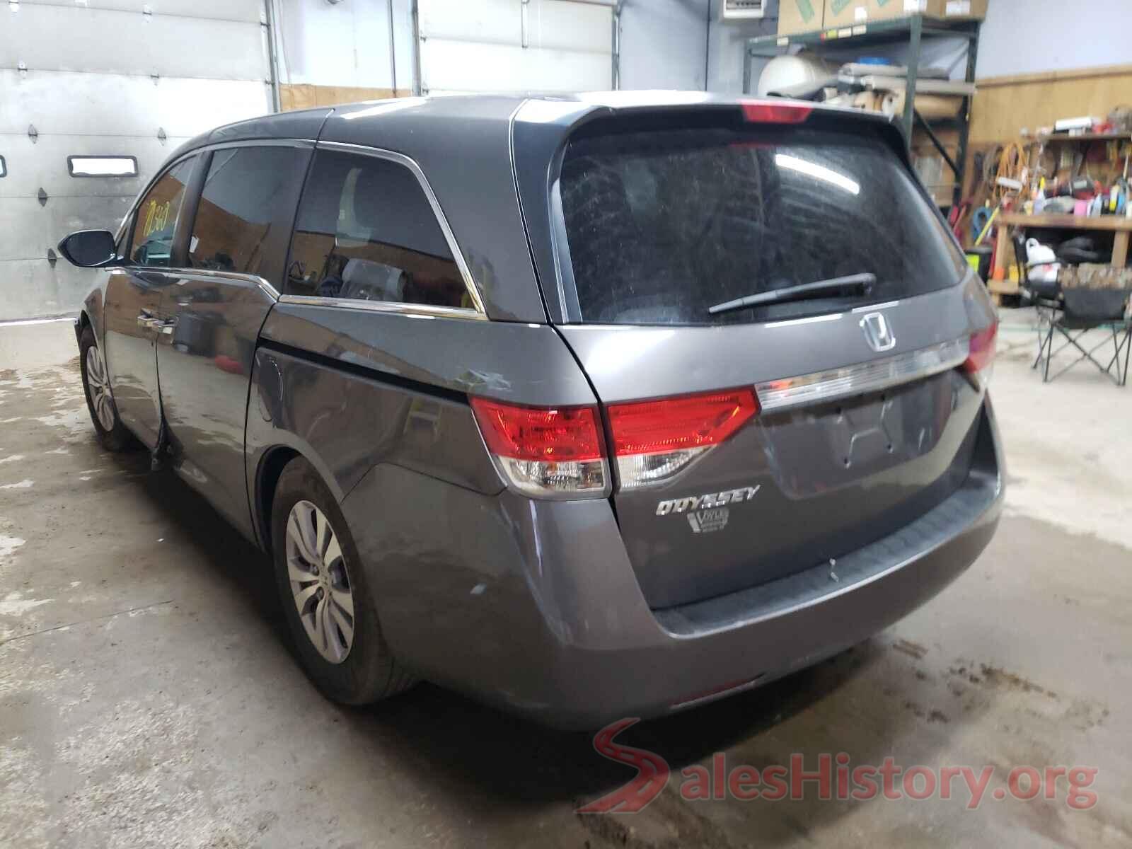 5FNRL5H44GB022162 2016 HONDA ODYSSEY