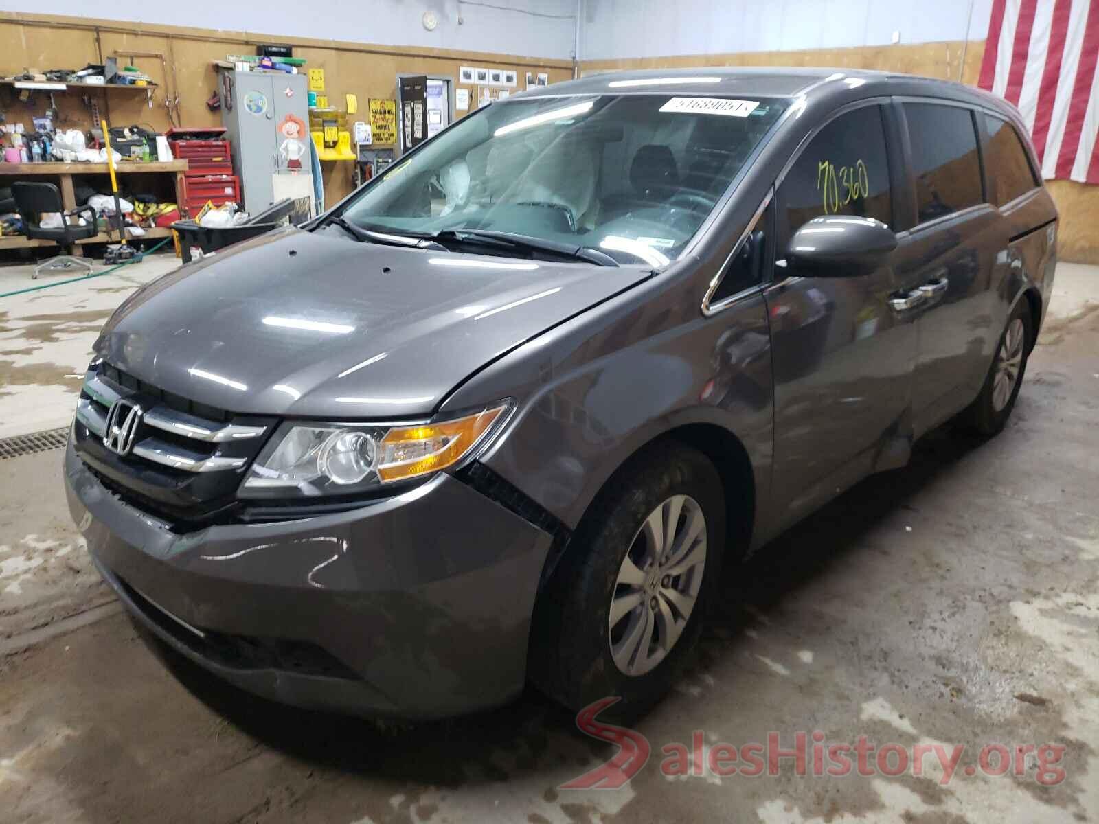 5FNRL5H44GB022162 2016 HONDA ODYSSEY