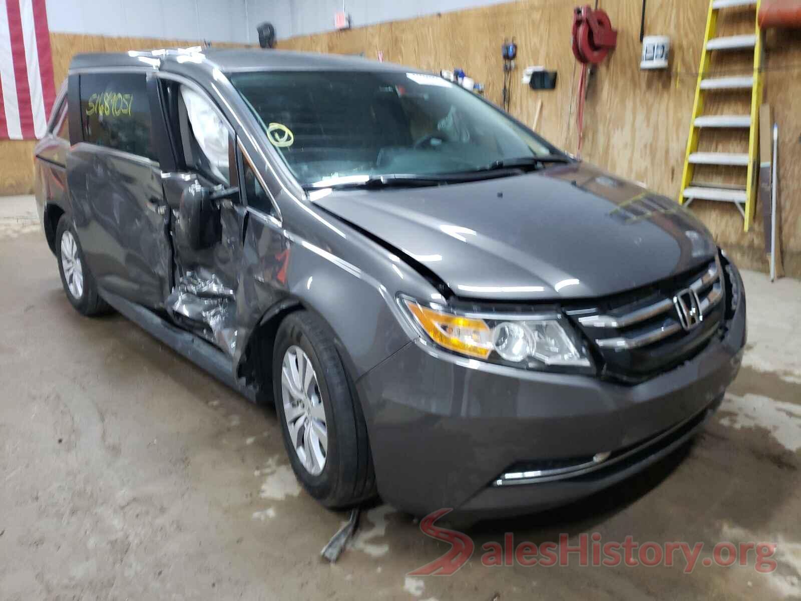 5FNRL5H44GB022162 2016 HONDA ODYSSEY