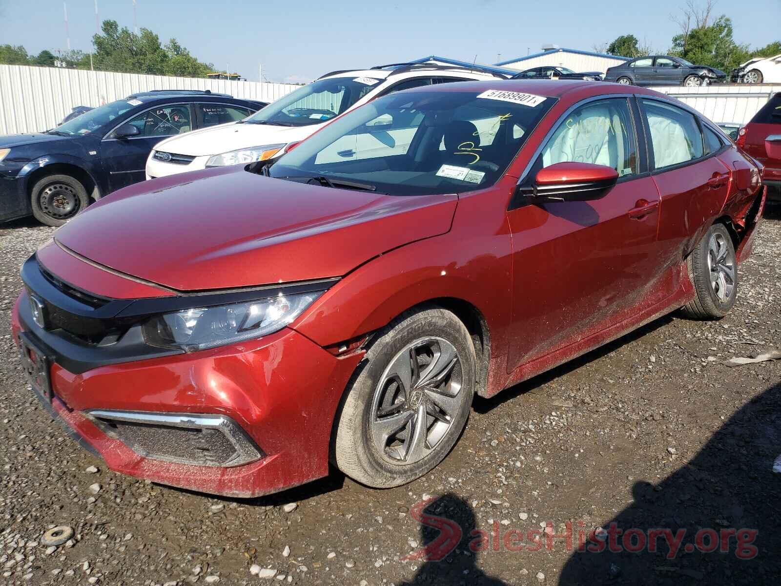 2HGFC2F60KH539789 2019 HONDA CIVIC