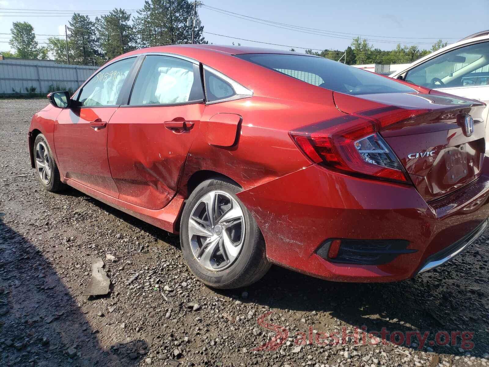 2HGFC2F60KH539789 2019 HONDA CIVIC