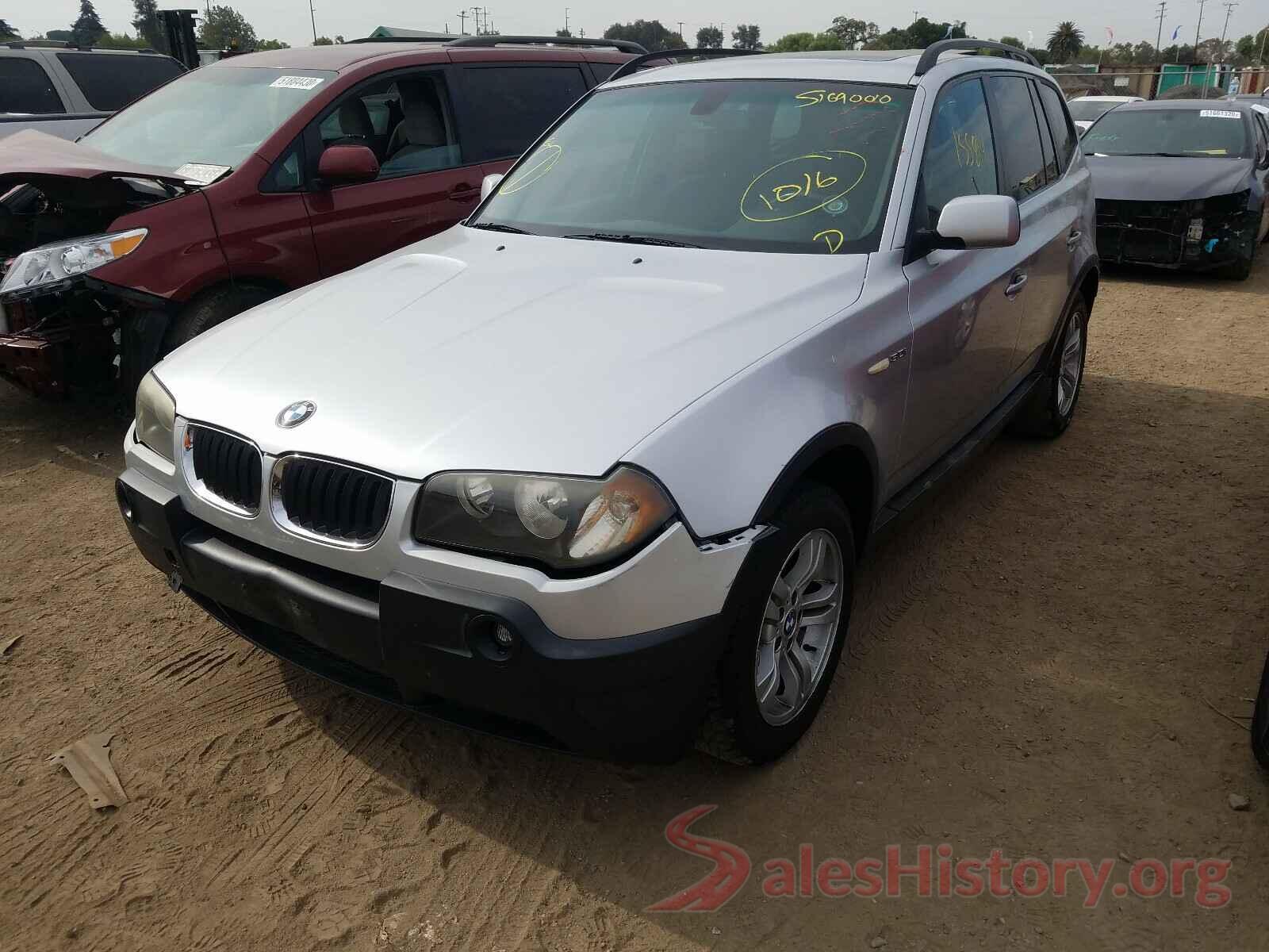 WBXPA93495WD03237 2005 BMW X3