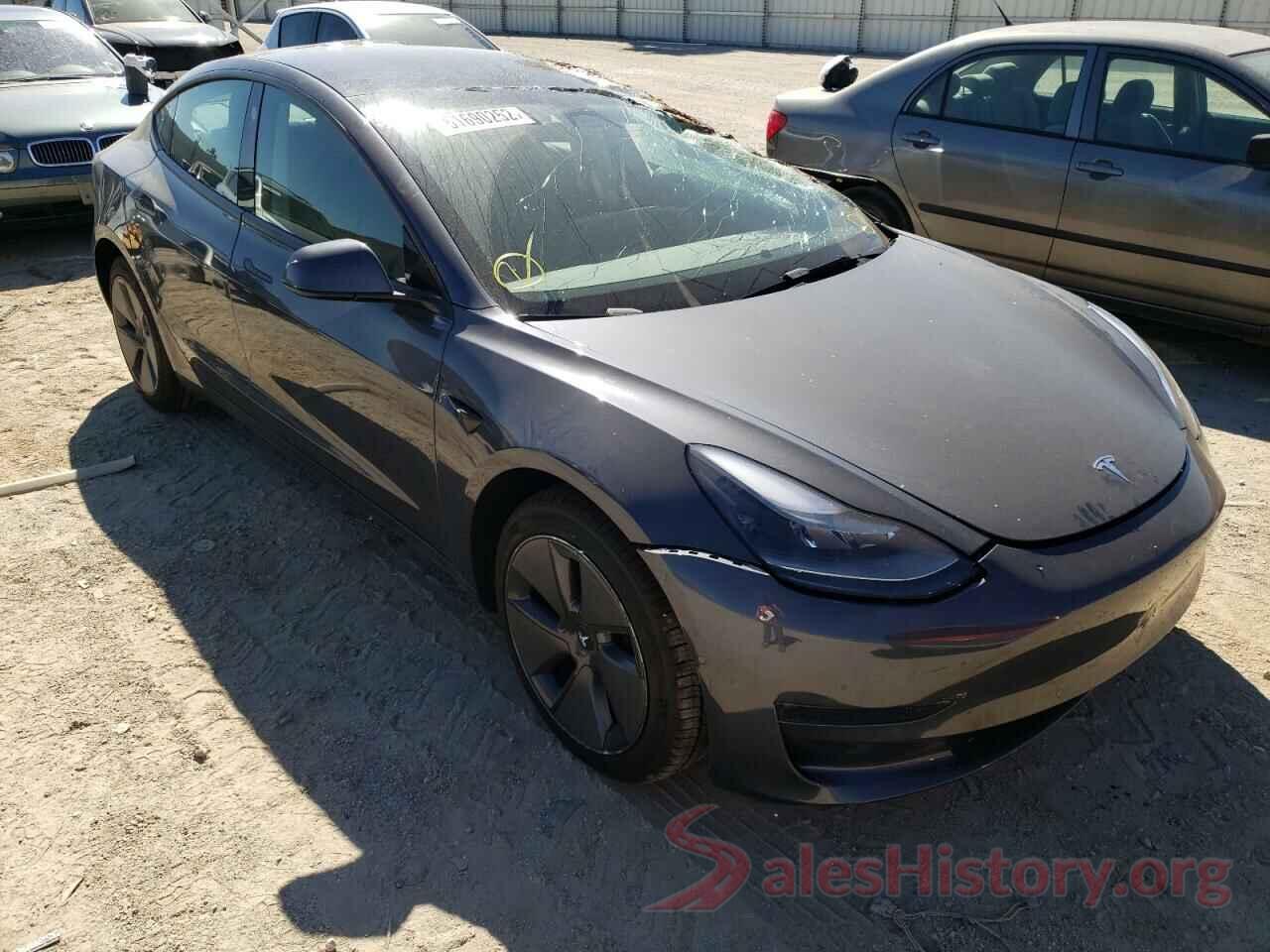 5YJ3E1EB5NF237297 2022 TESLA MODEL 3