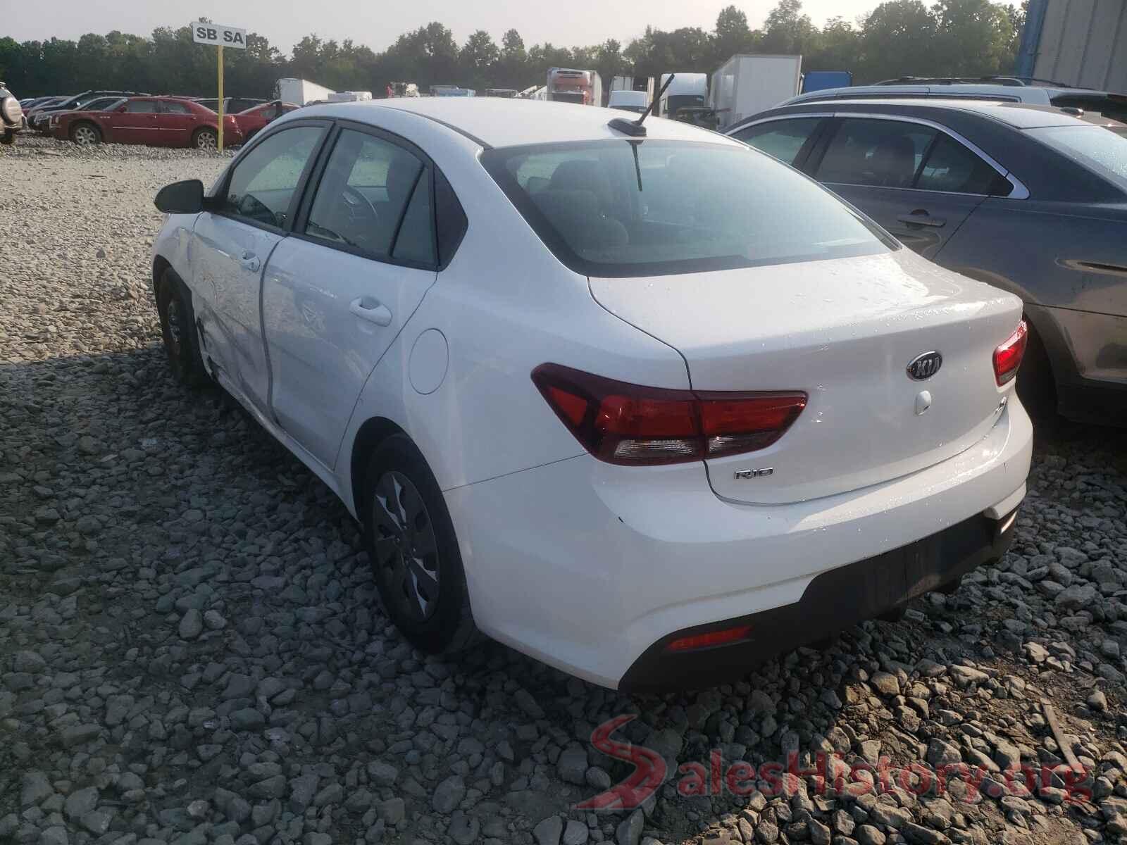 3KPA24AD0LE274415 2020 KIA RIO