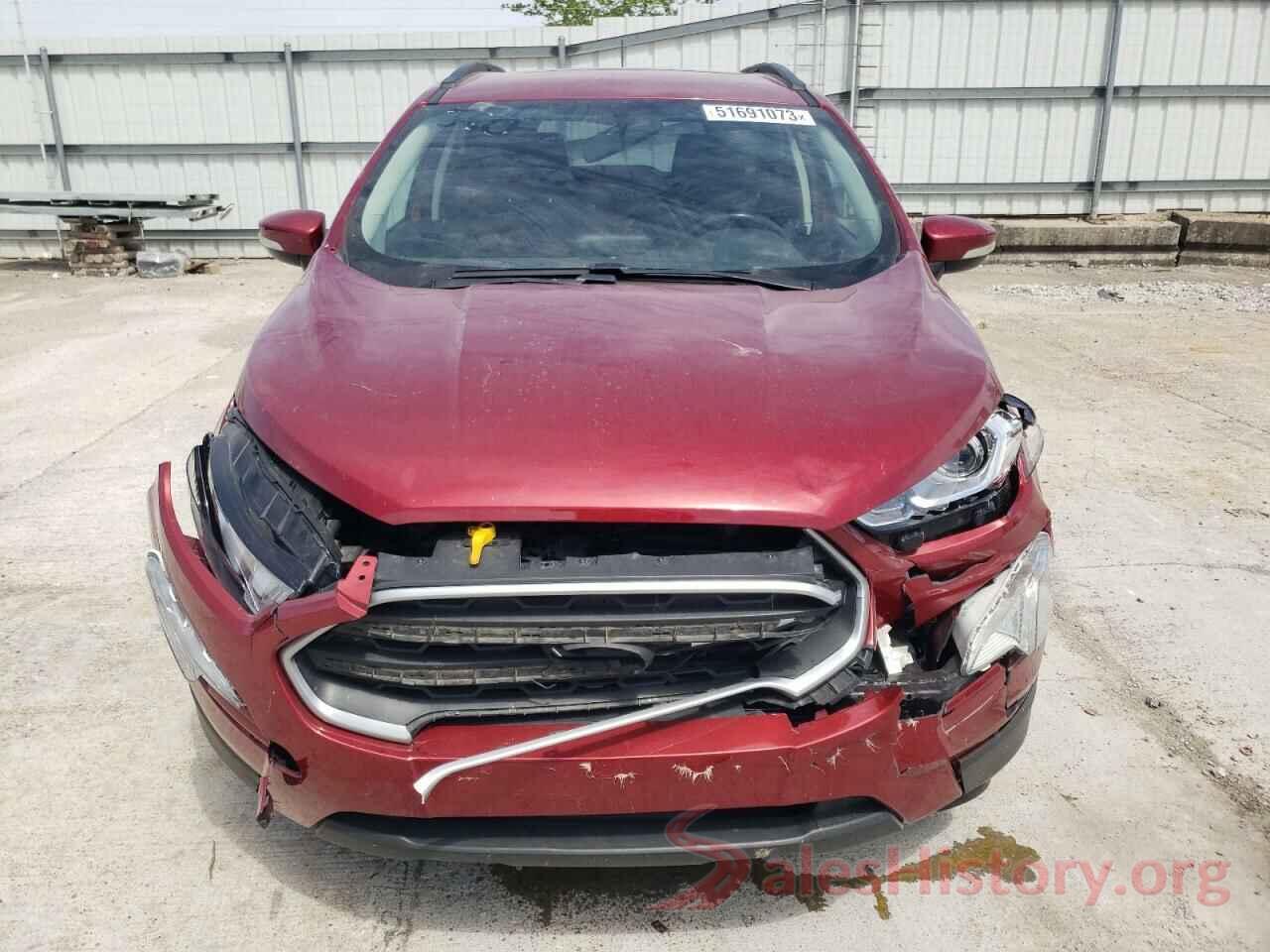 MAJ3S2GEXKC289075 2019 FORD ECOSPORT