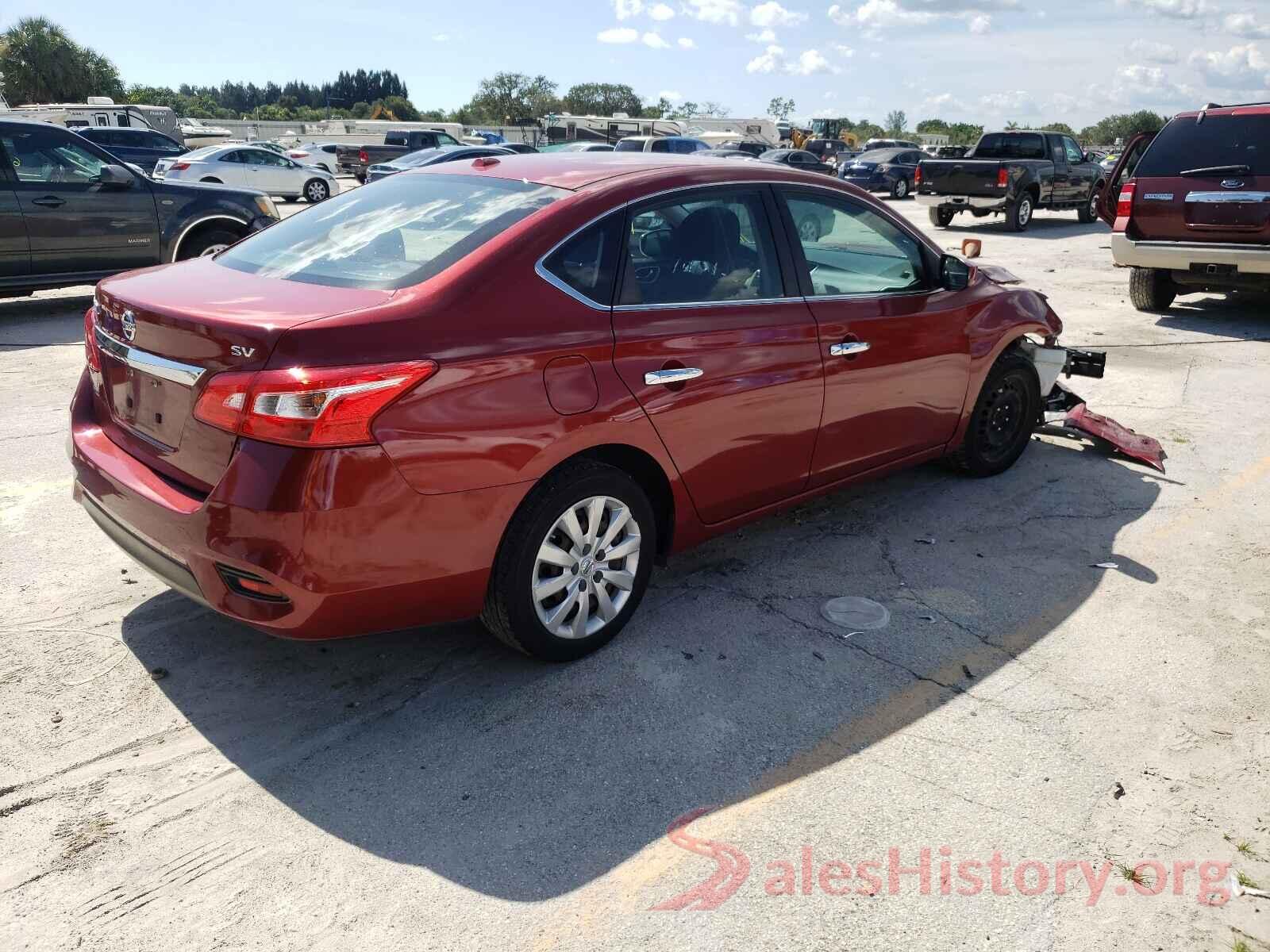 3N1AB7APXGL640350 2016 NISSAN SENTRA