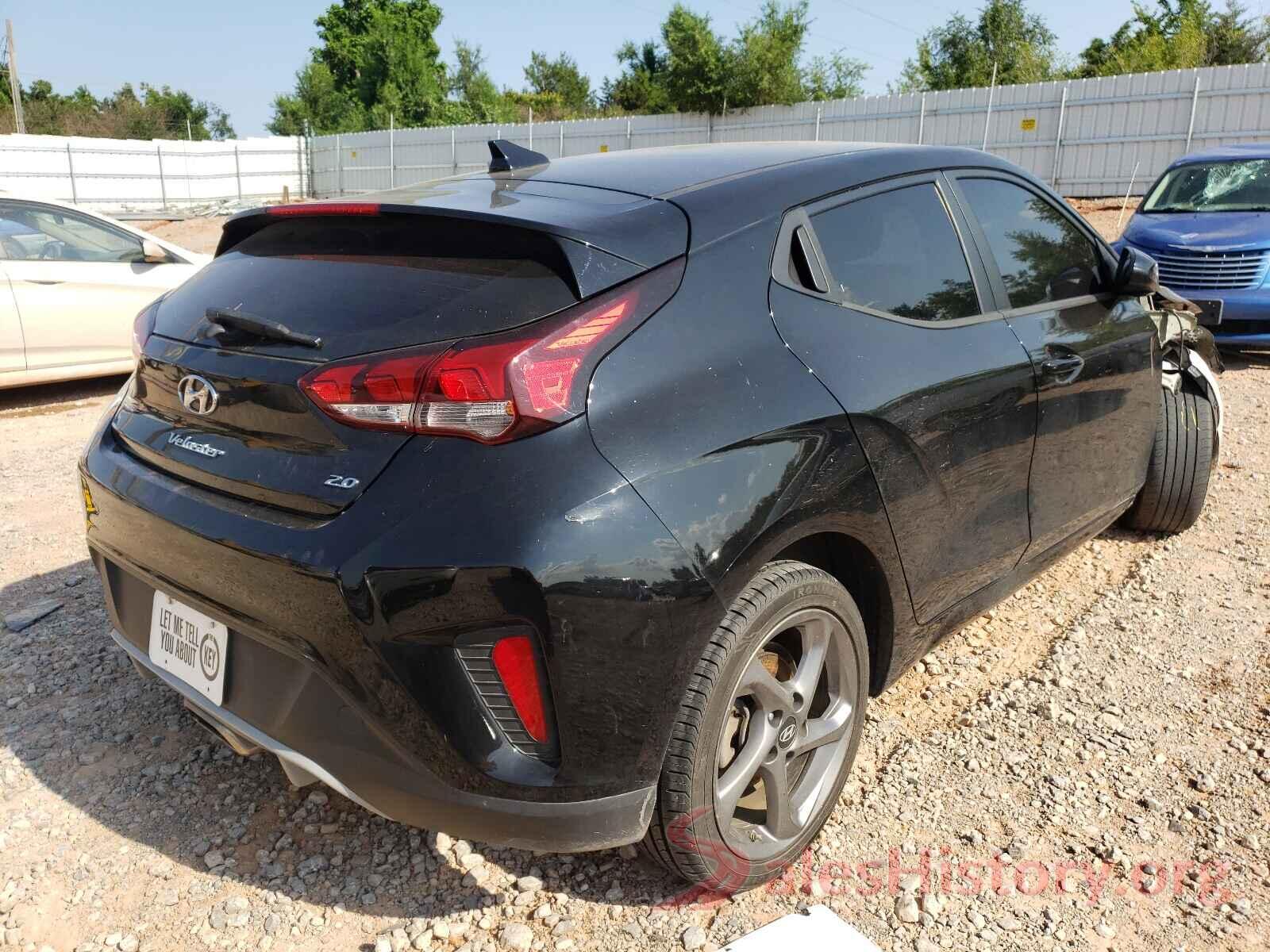 KMHTG6AFXKU017409 2019 HYUNDAI VELOSTER