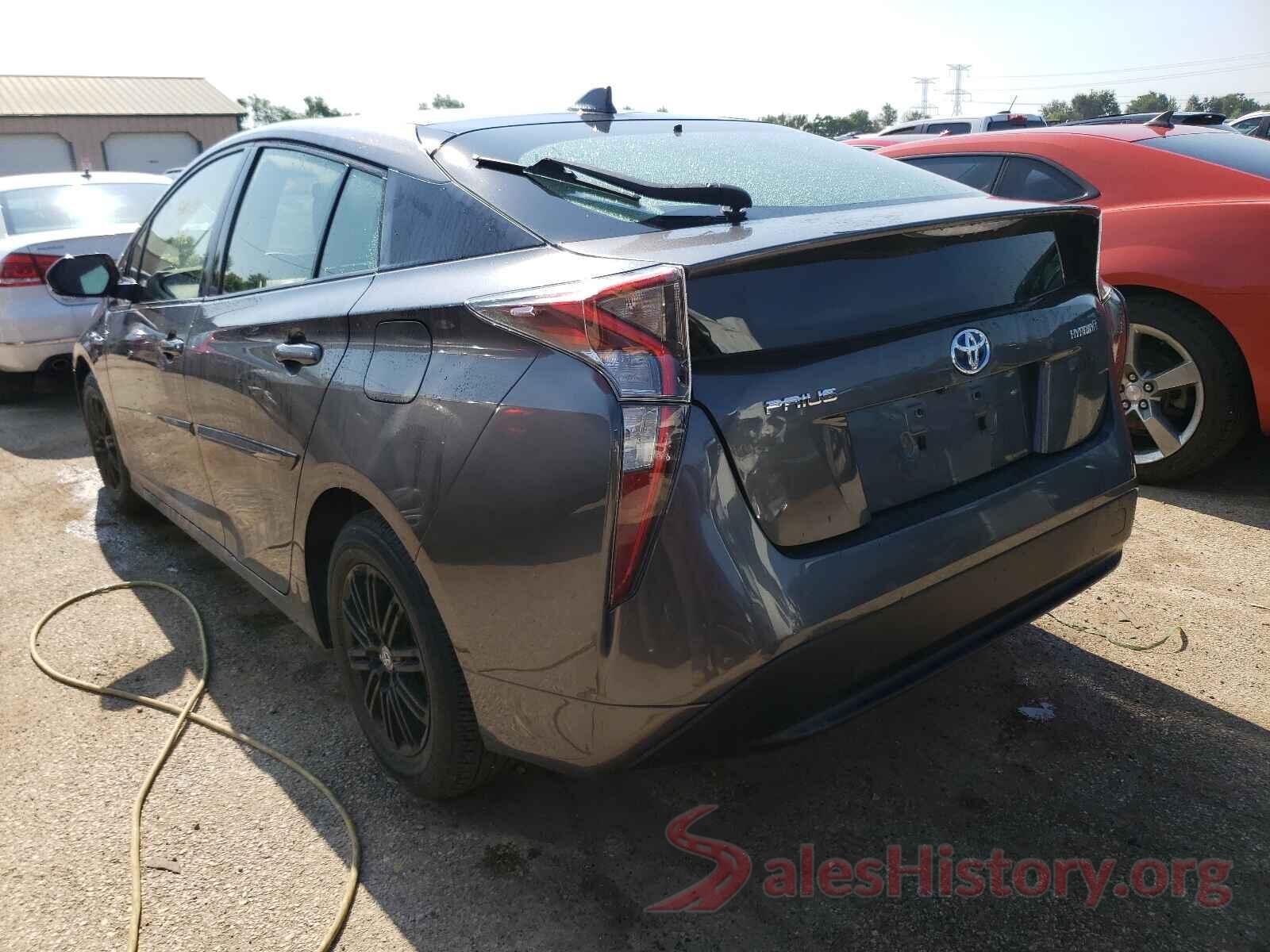 JTDKARFU7G3010604 2016 TOYOTA PRIUS