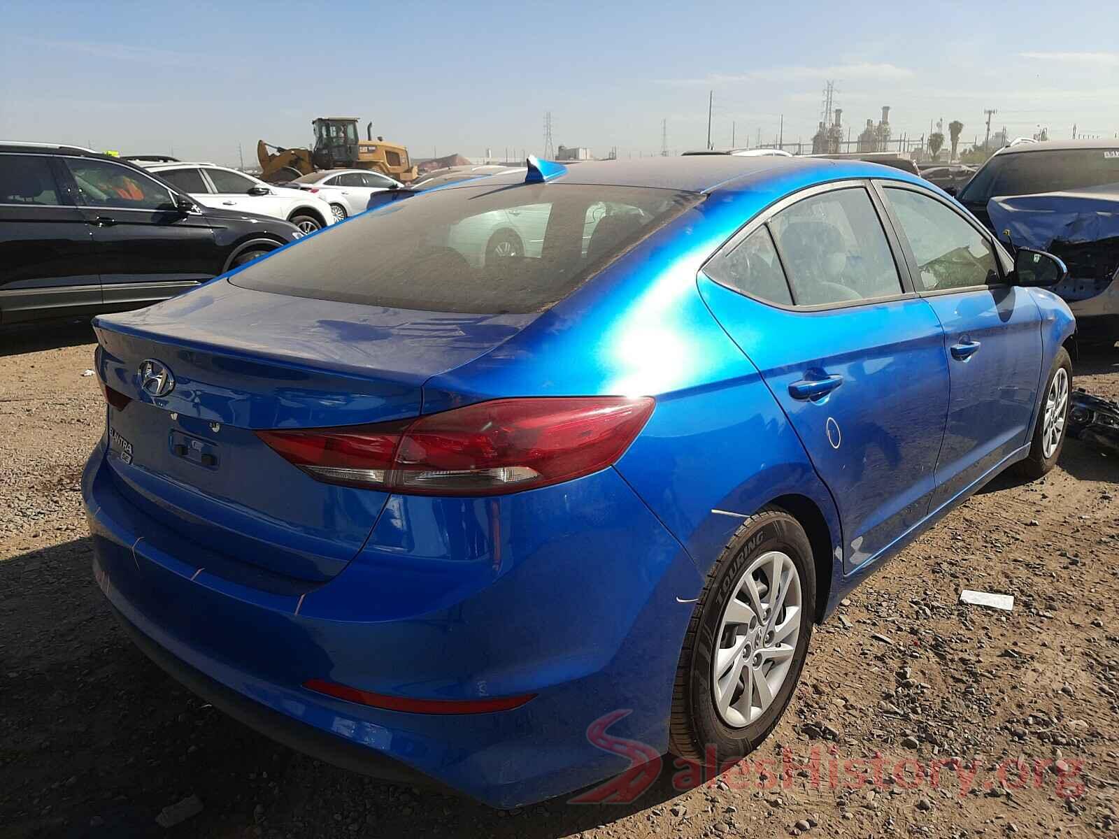 5NPD74LF9HH182672 2017 HYUNDAI ELANTRA