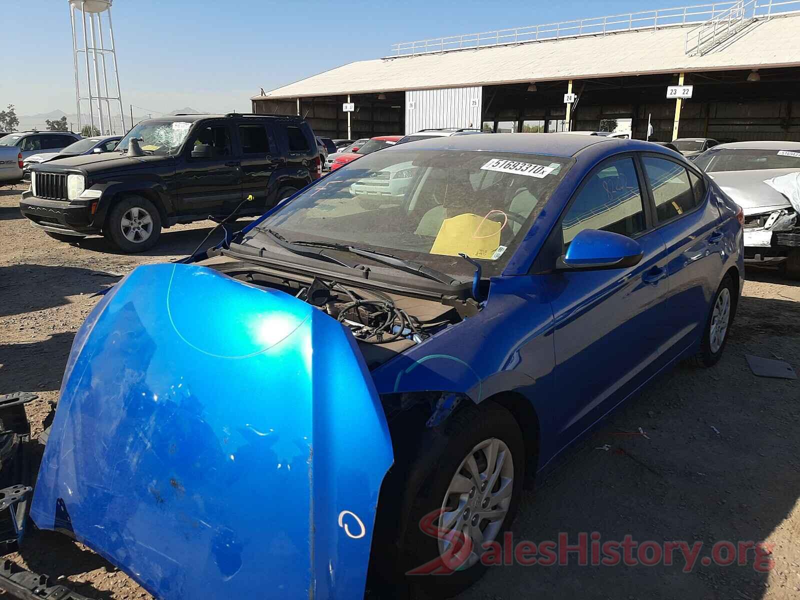 5NPD74LF9HH182672 2017 HYUNDAI ELANTRA