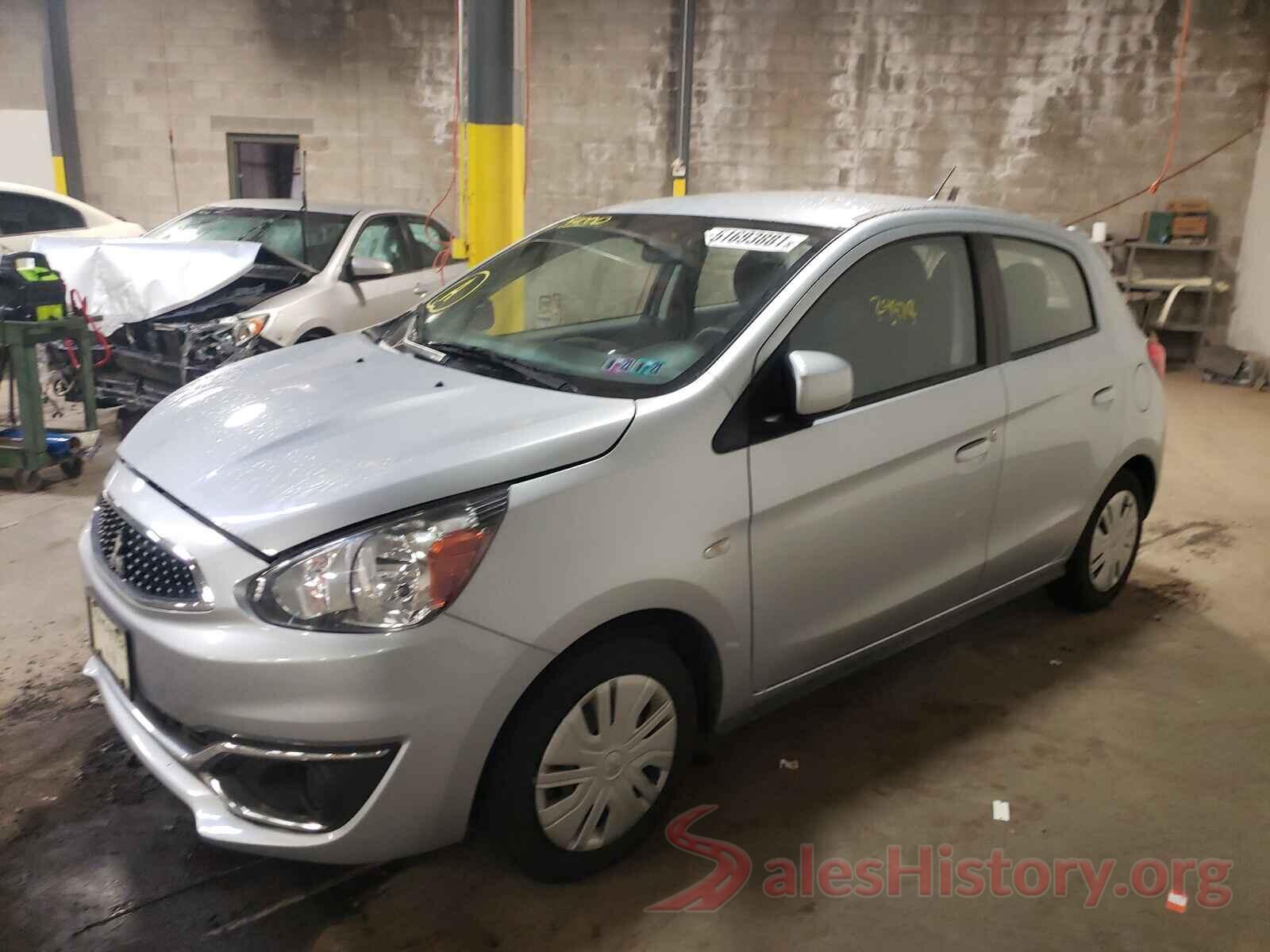 ML32A3HJ0KH009132 2019 MITSUBISHI MIRAGE