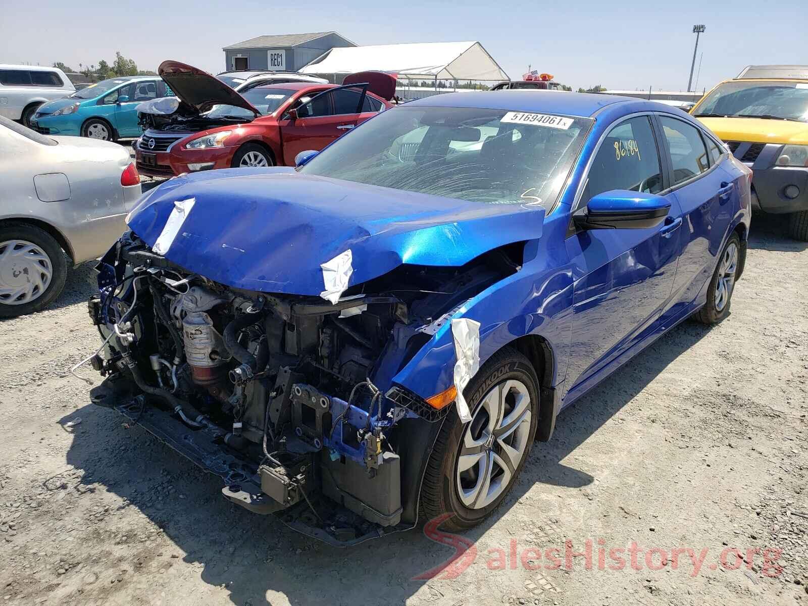 2HGFC2F61HH550969 2017 HONDA CIVIC