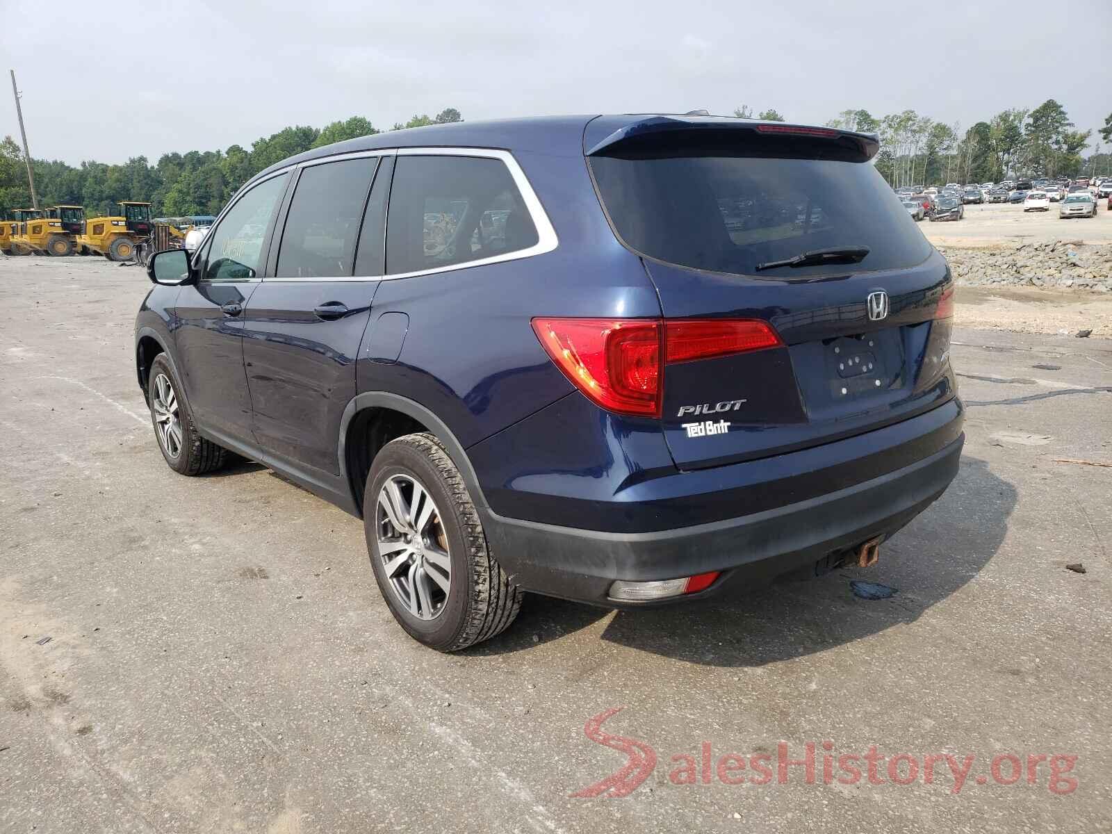 5FNYF6H53GB009551 2016 HONDA PILOT