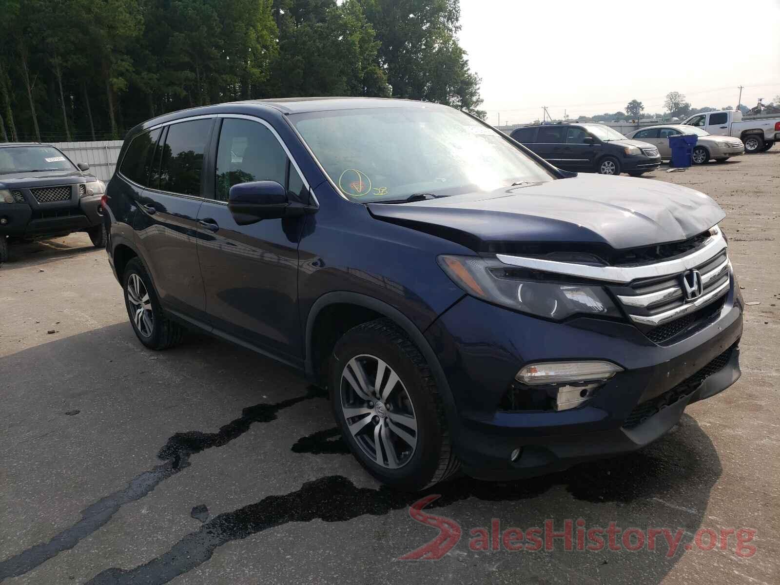 5FNYF6H53GB009551 2016 HONDA PILOT